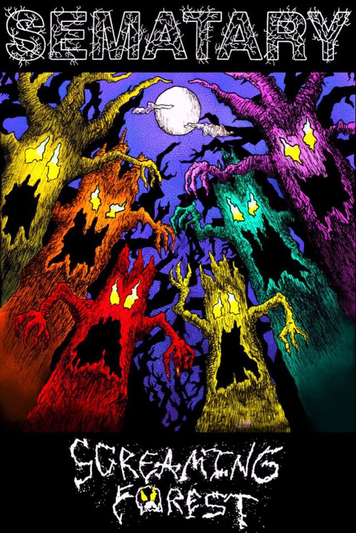 screaming forest wallpaper