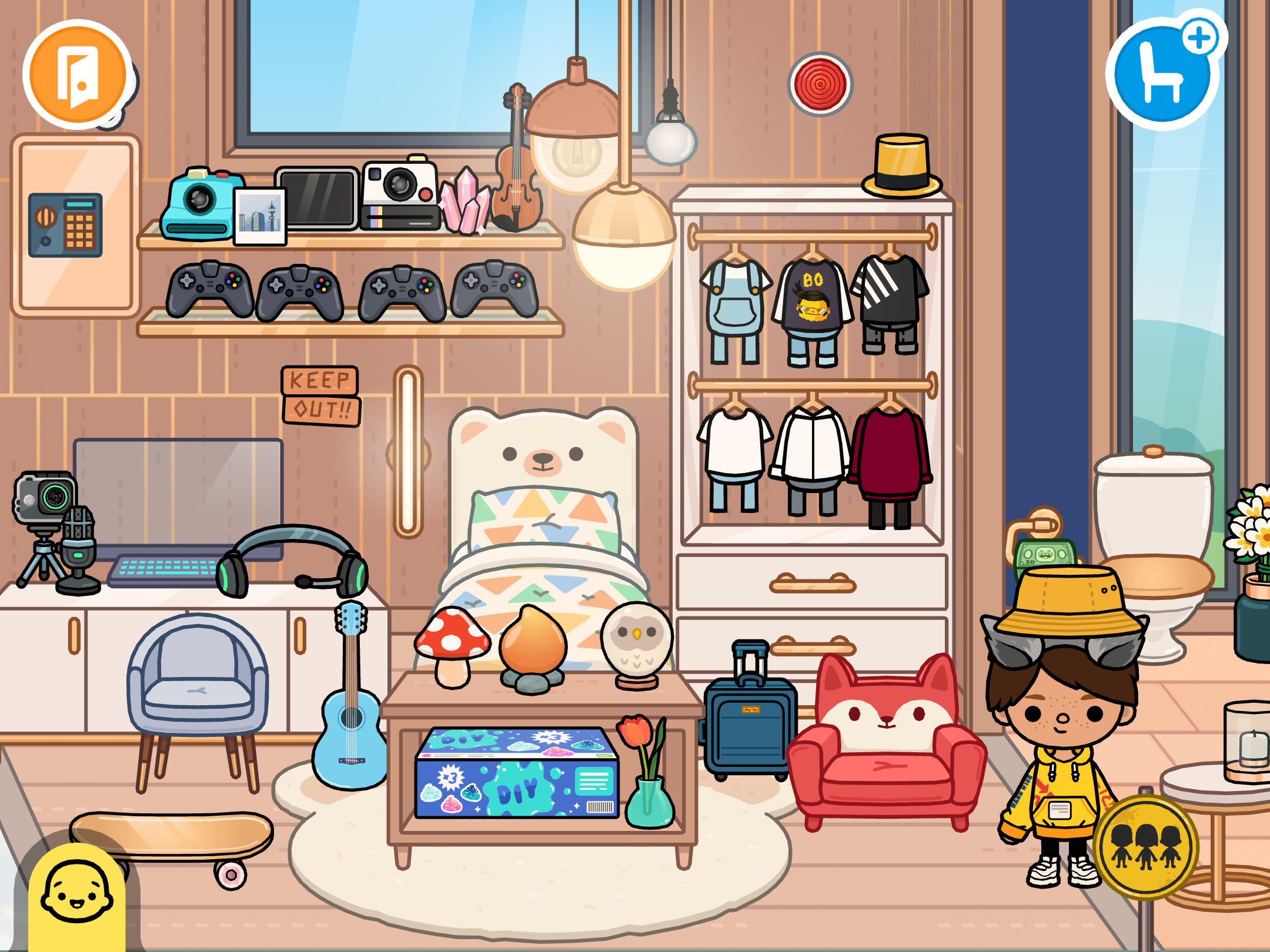 I got the modern mansion I love it! So