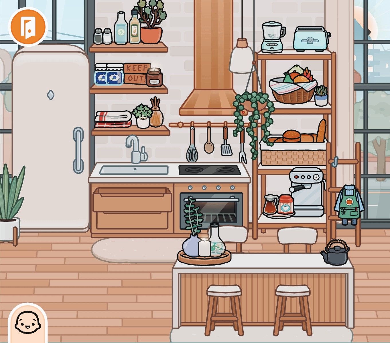 Aesthetic kitchen