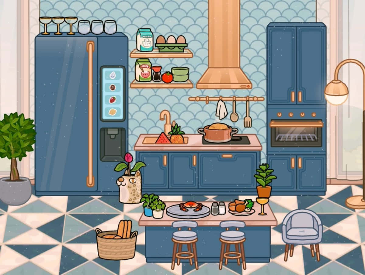 Download Blue Aesthetic Toca Life