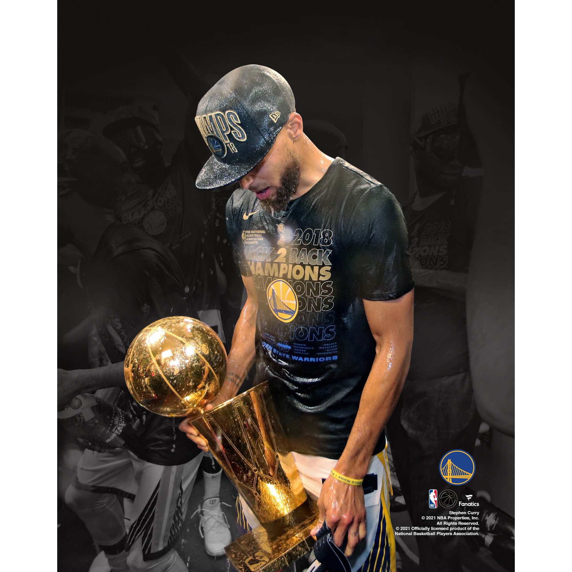 NBA Finals Trophy Celebration