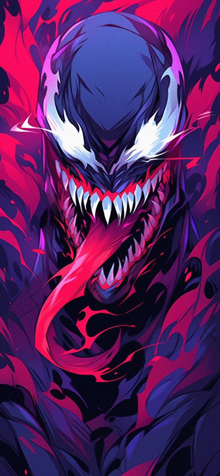 Marvel Venom Abstract Wallpaper