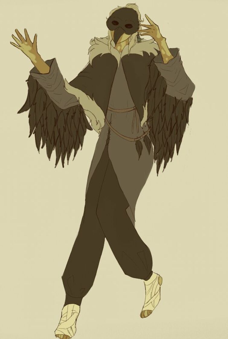 Finally ended drawing my yaelokre oc