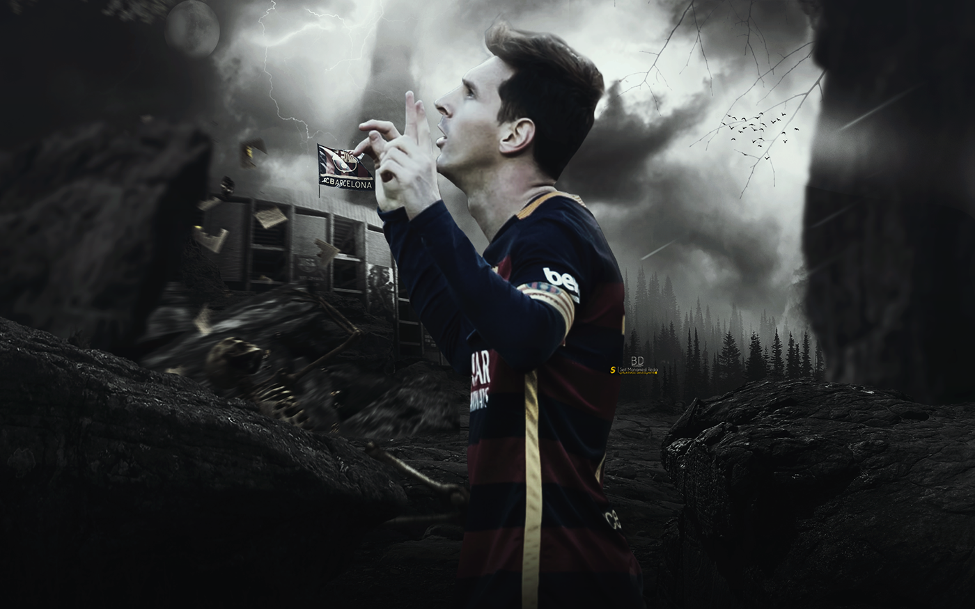 Leo Messi Wallpaper - Behance