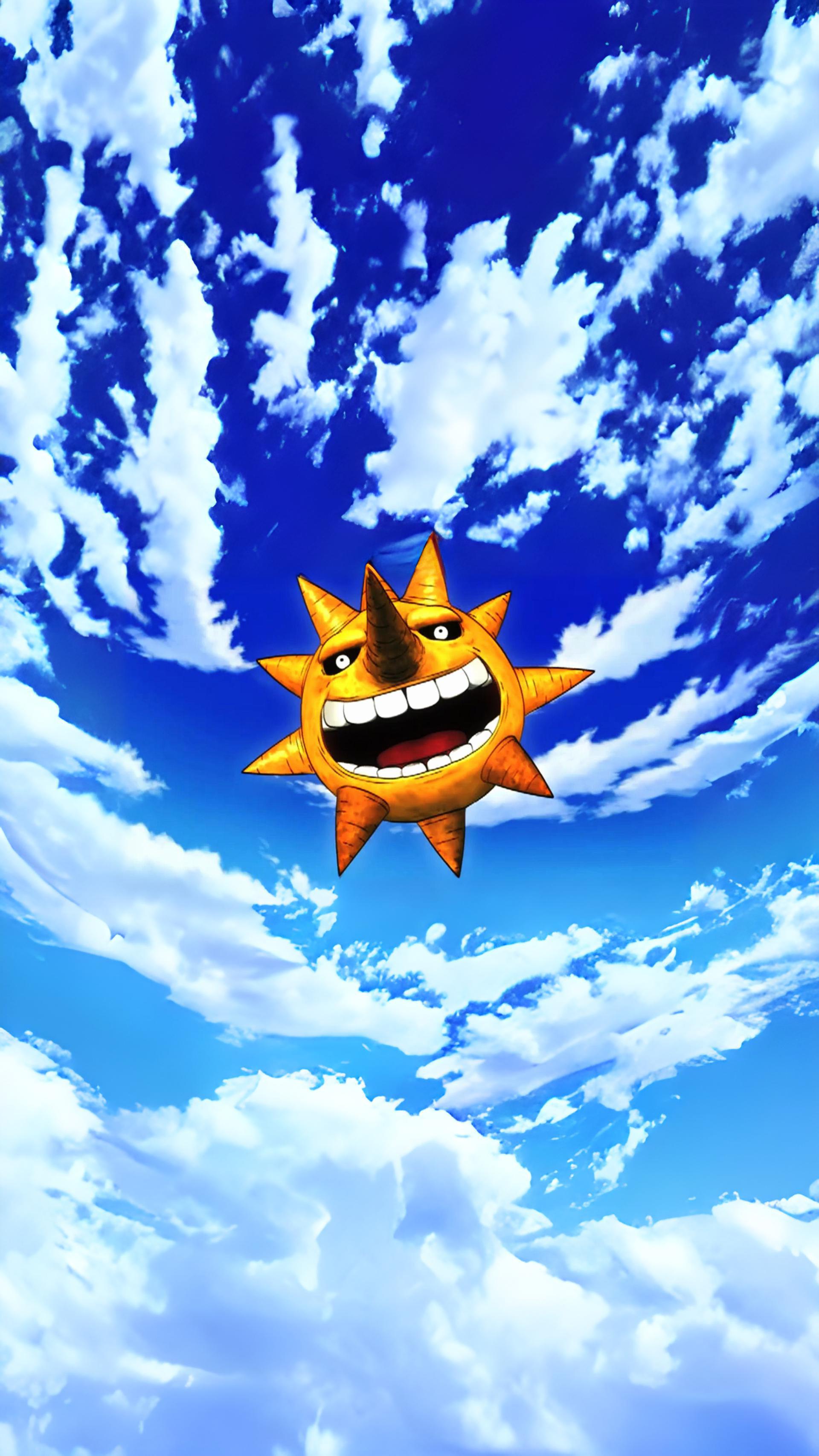 Wallpaper of the Sun and Moon
