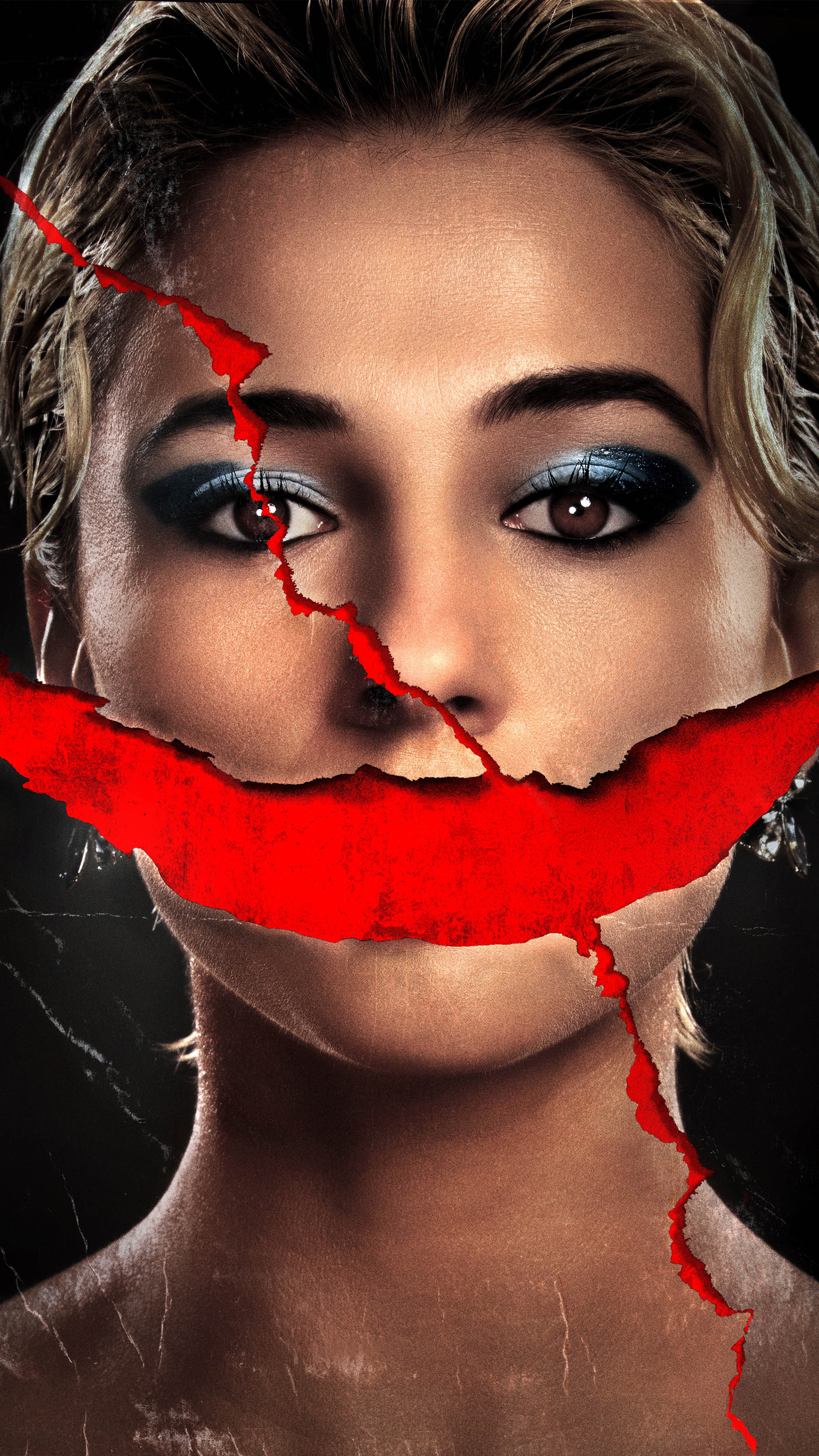 Naomi Scott In Smile 2 Movie Poster 4K