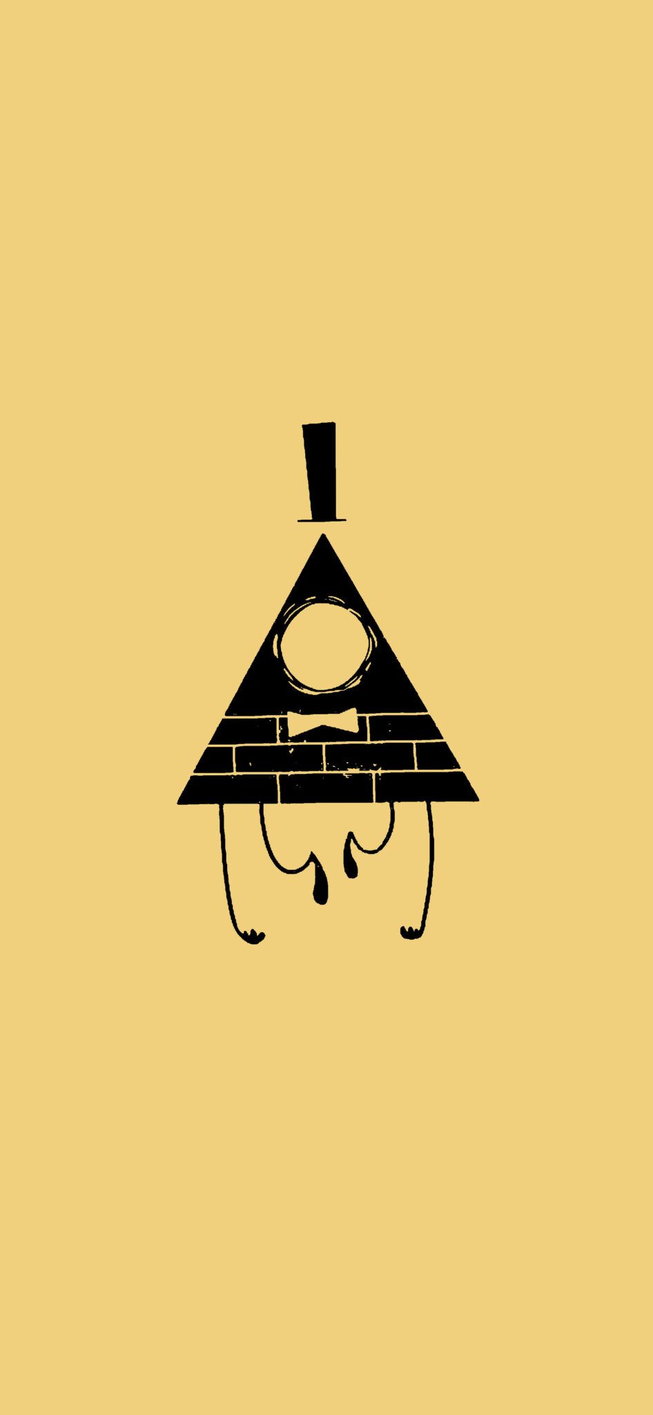 Gravity Falls Bill Cipher Minimalist