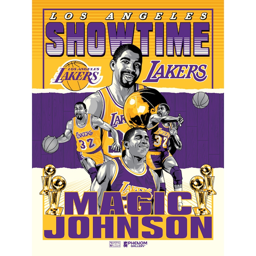 Los Angeles Lakers Magic Johnson Phenom