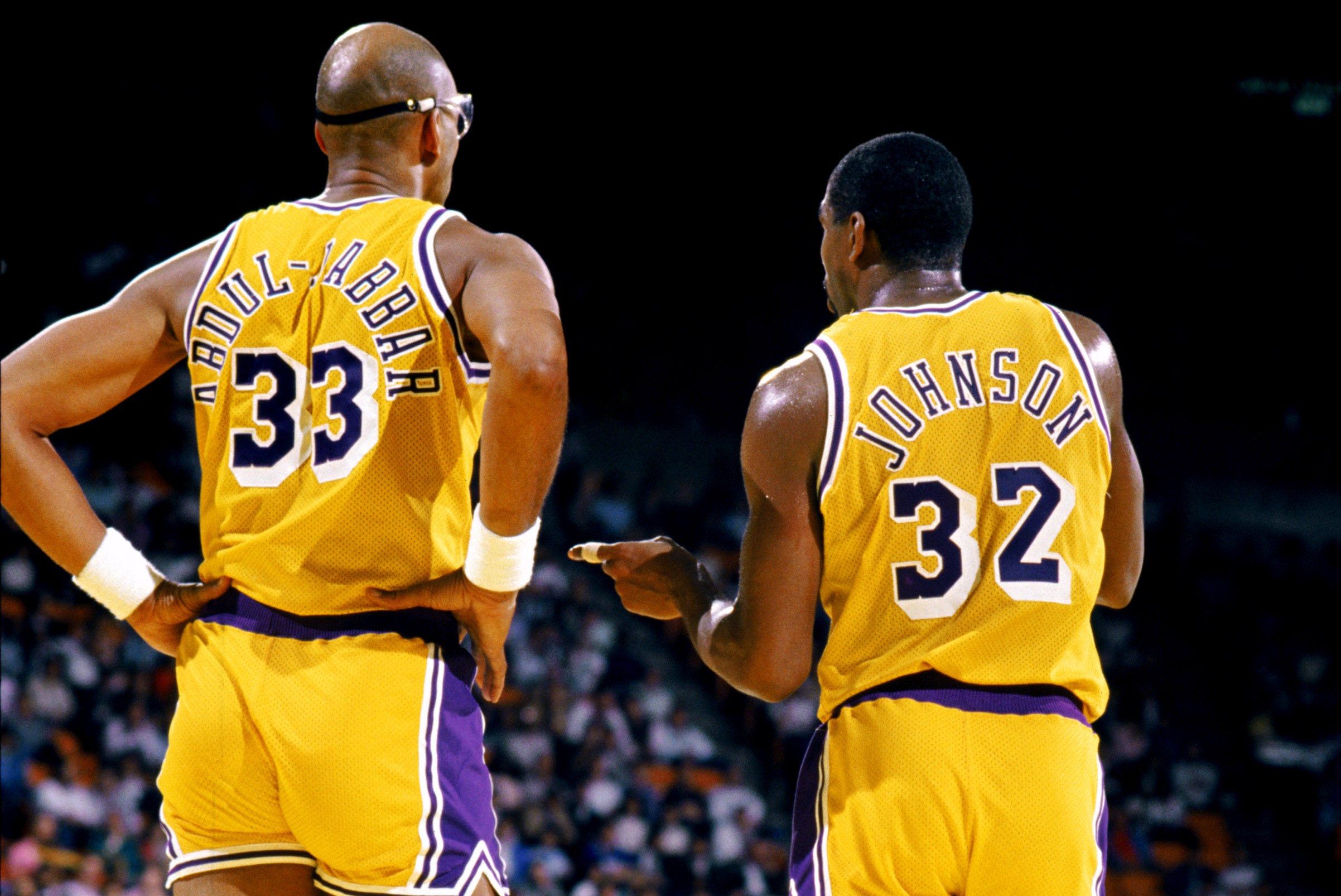 Magic Johnson Kareem Abdul Jabbar