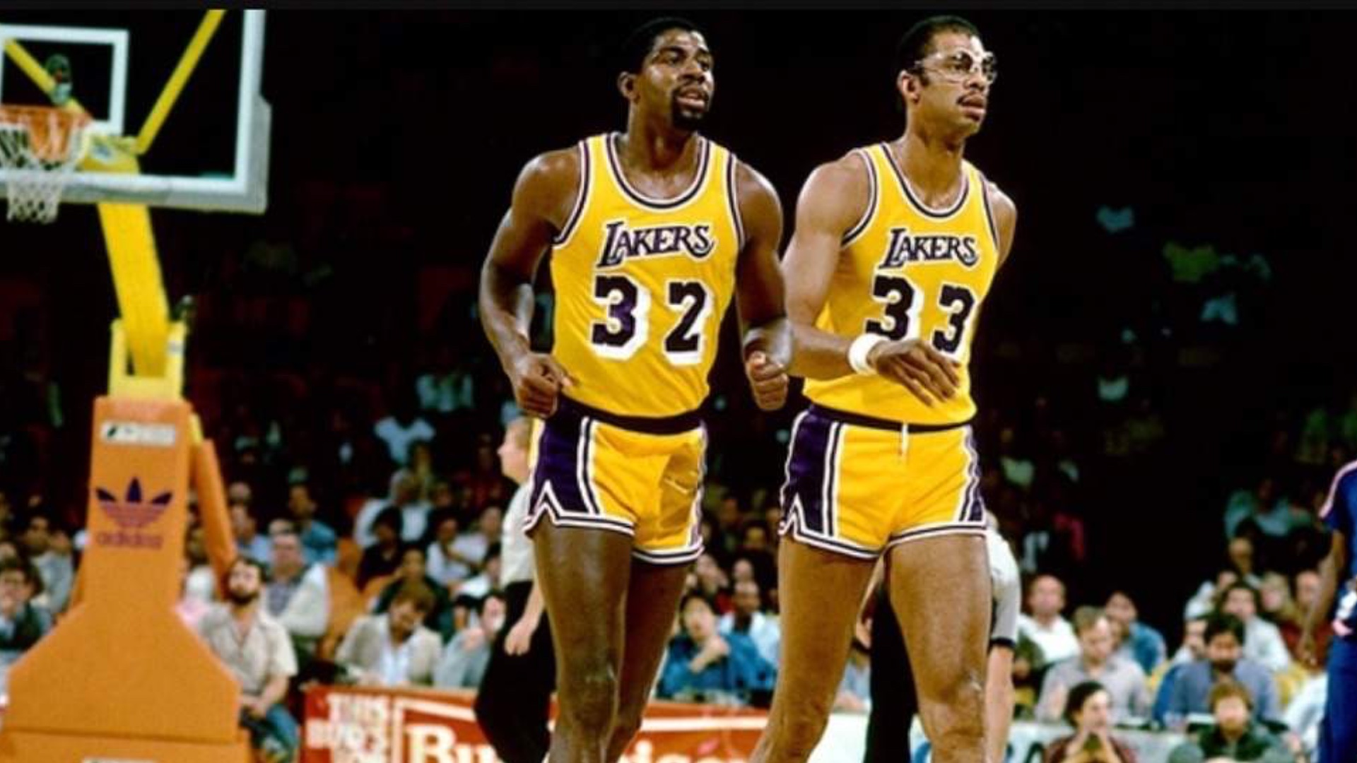 Magic Johnson And Kareem Abdul Jabbar