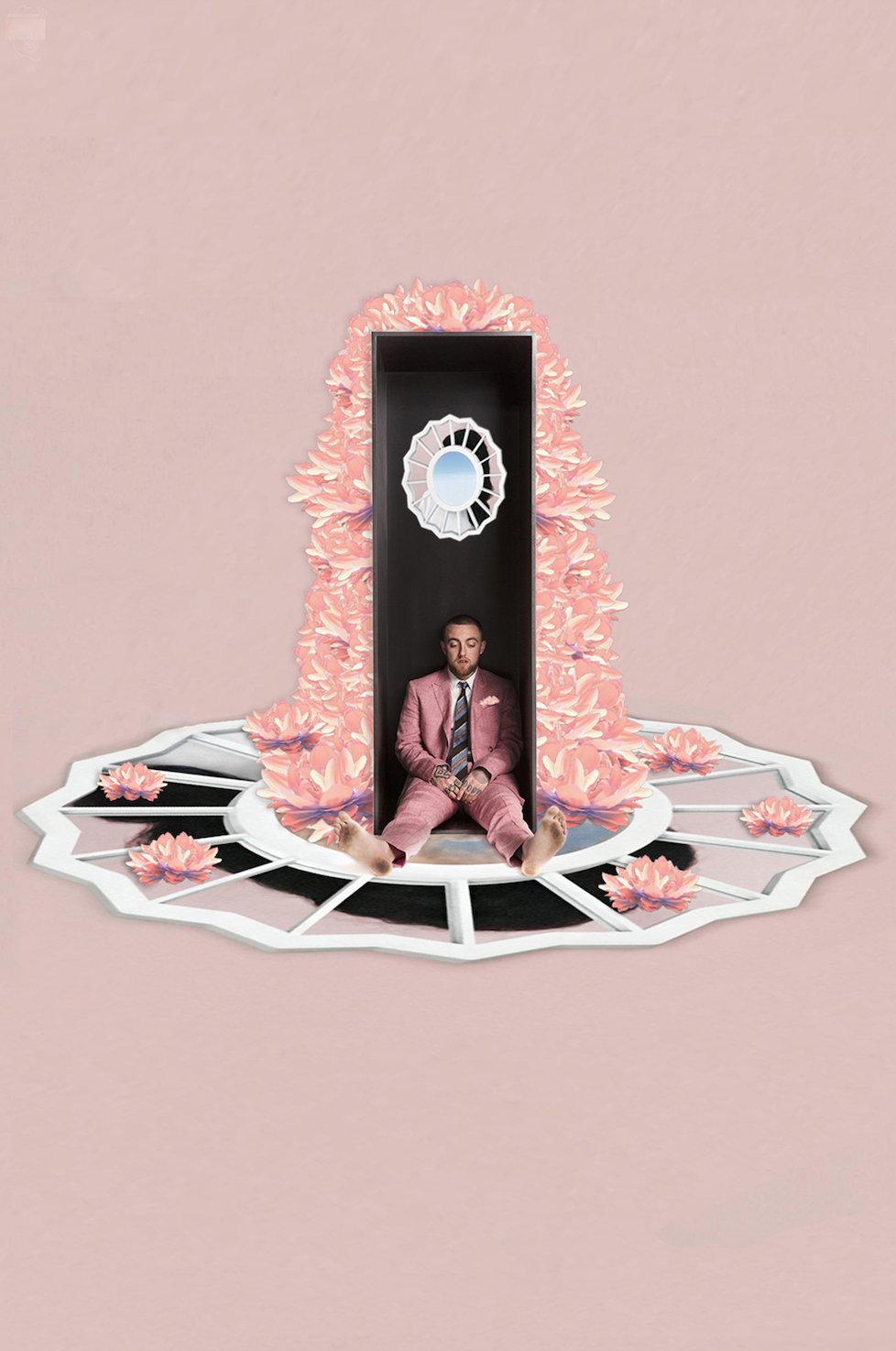 Divine Feminine Water Lily Shrine' Poster