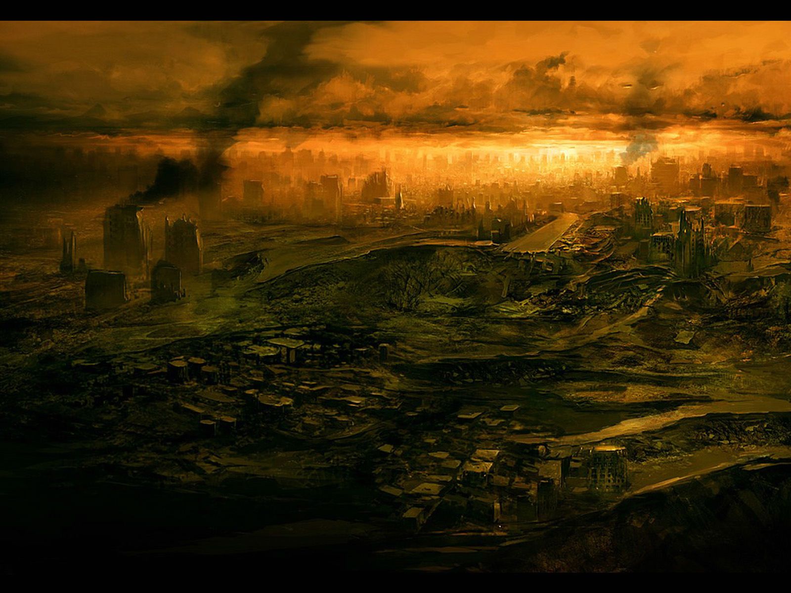 Download Sci Fi Post Apocalyptic Wallpaper