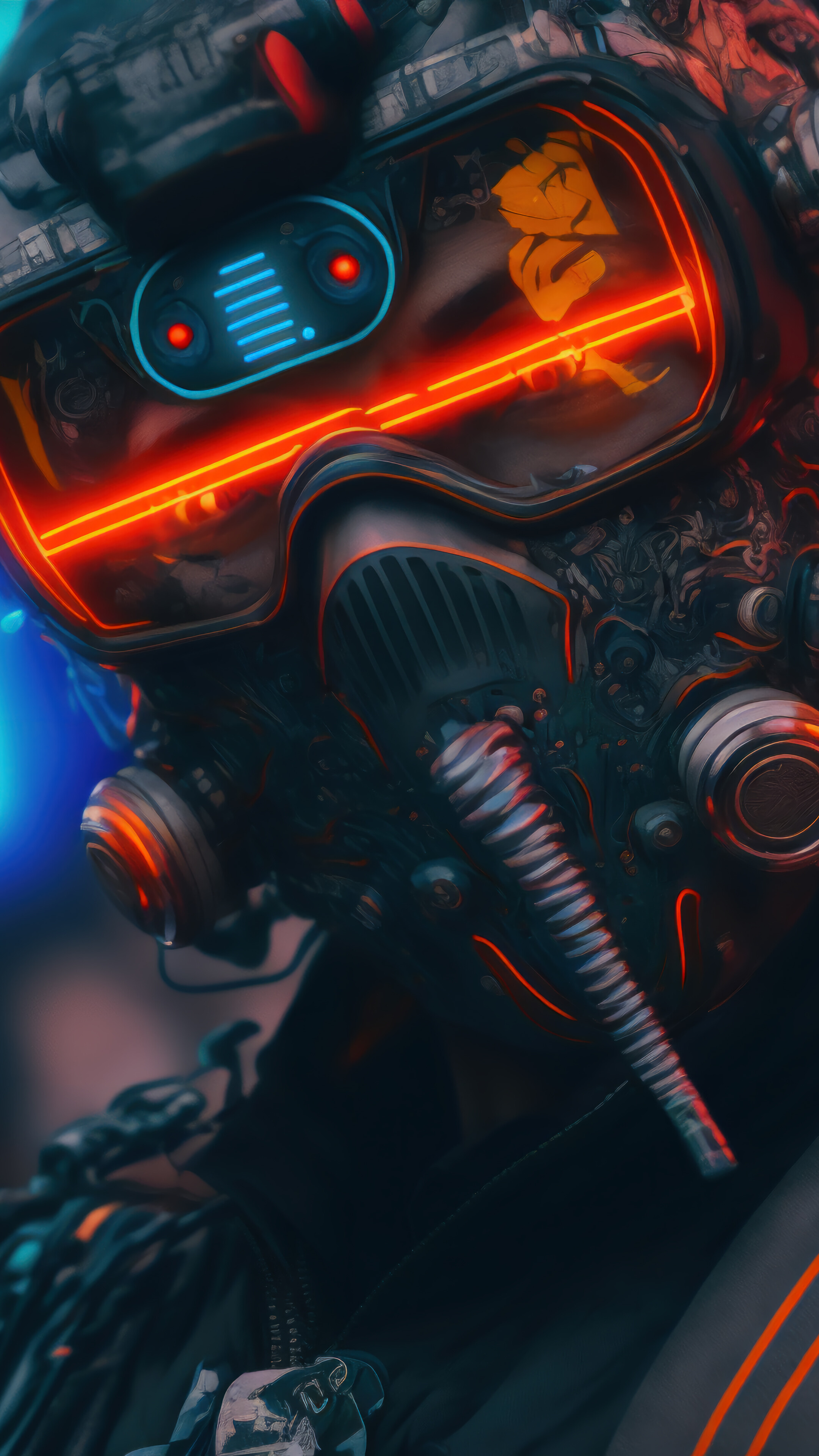 Futuristic Soldier Sci Fi 4K Wallpaper
