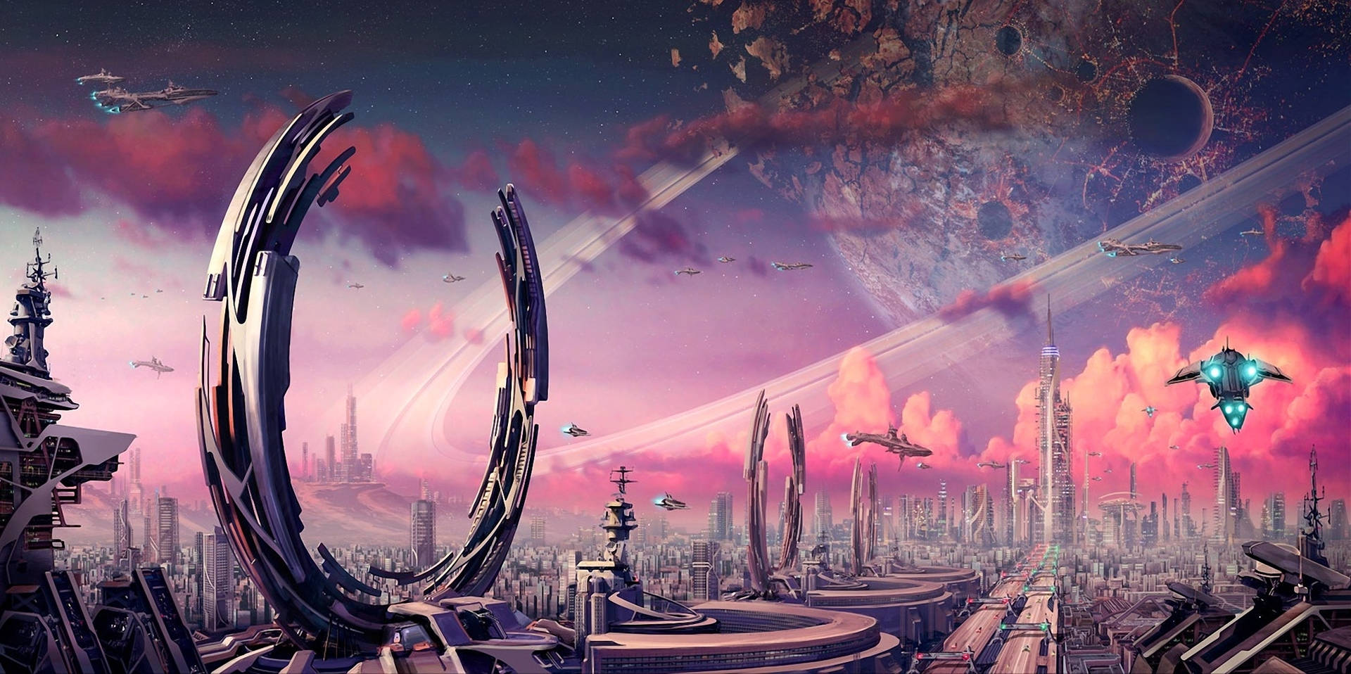 Futuristic Desktop Wallpaper