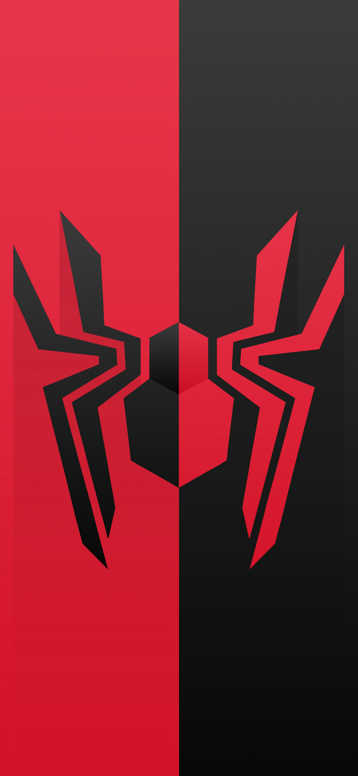 Spider Man Logo Minimalist 8K Wallpaper