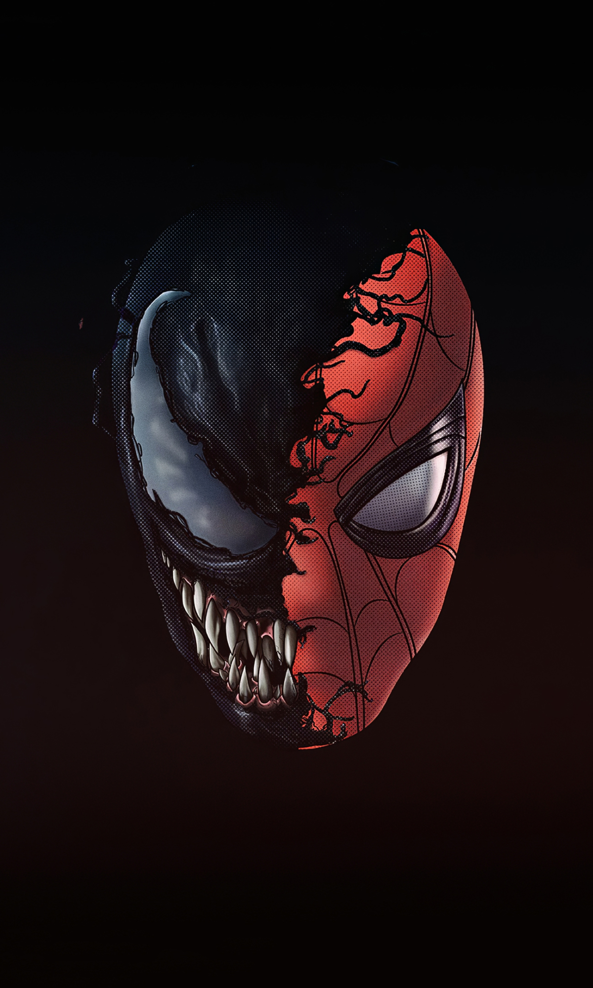Spider Man, Venom, Comics, Minimalist