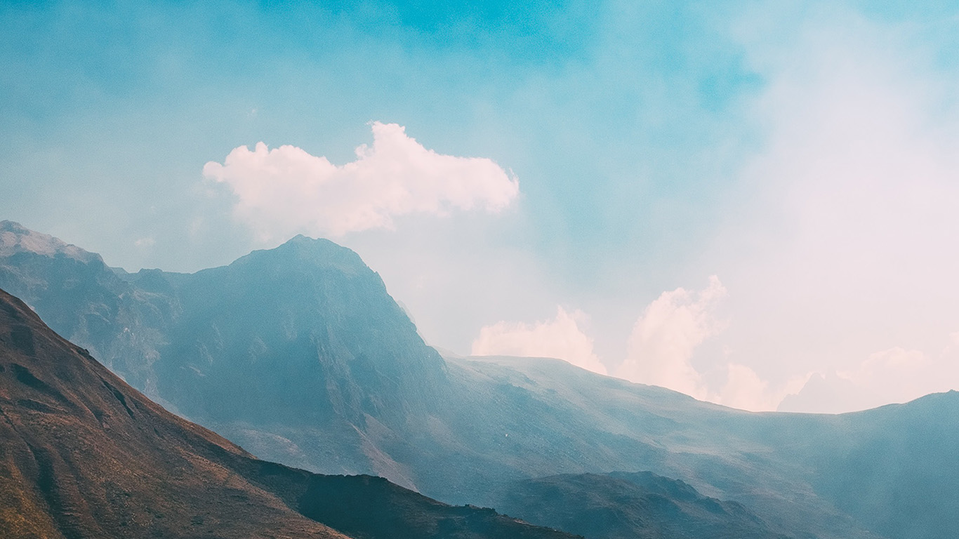 Nature Simple Sky Mountain