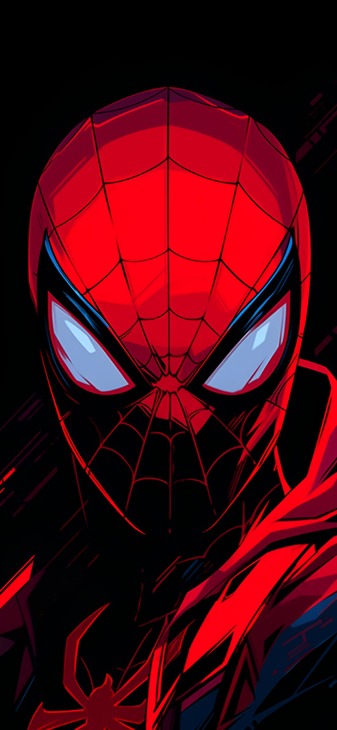 Brave Spider Man Thrilling Wallpaper