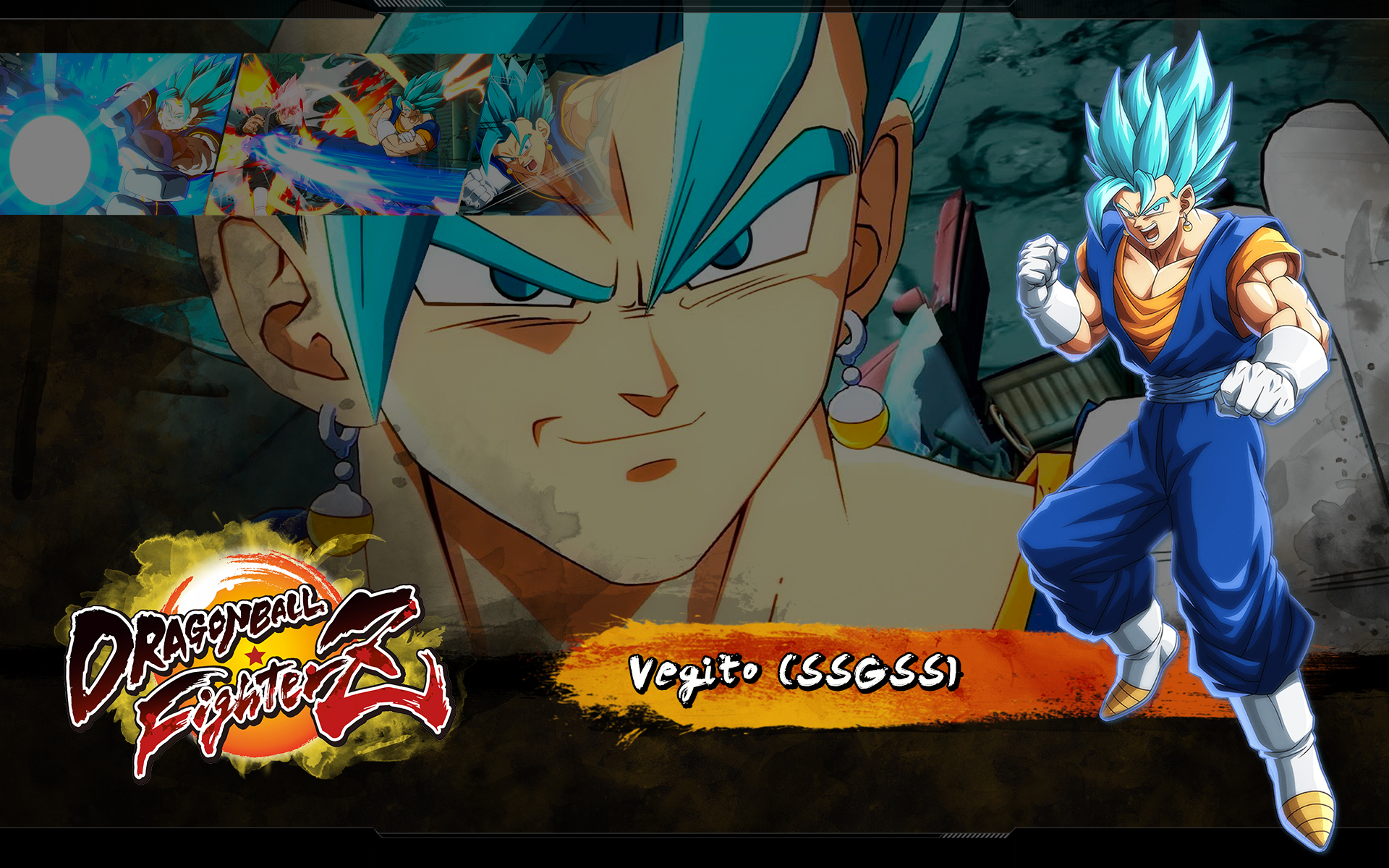 Dragon Ball FighterZ Vegito SSGSS