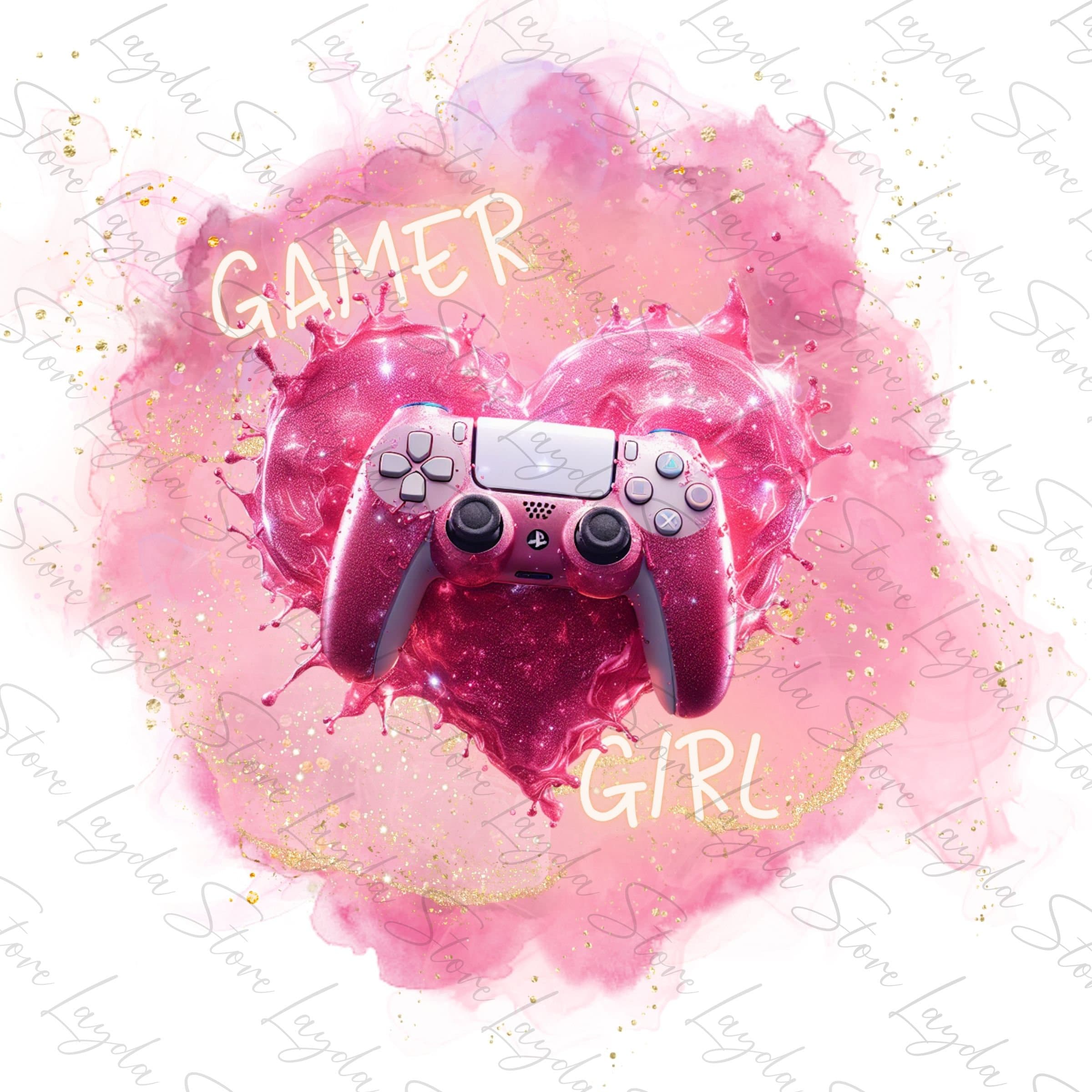 Gamer Girl Clipart