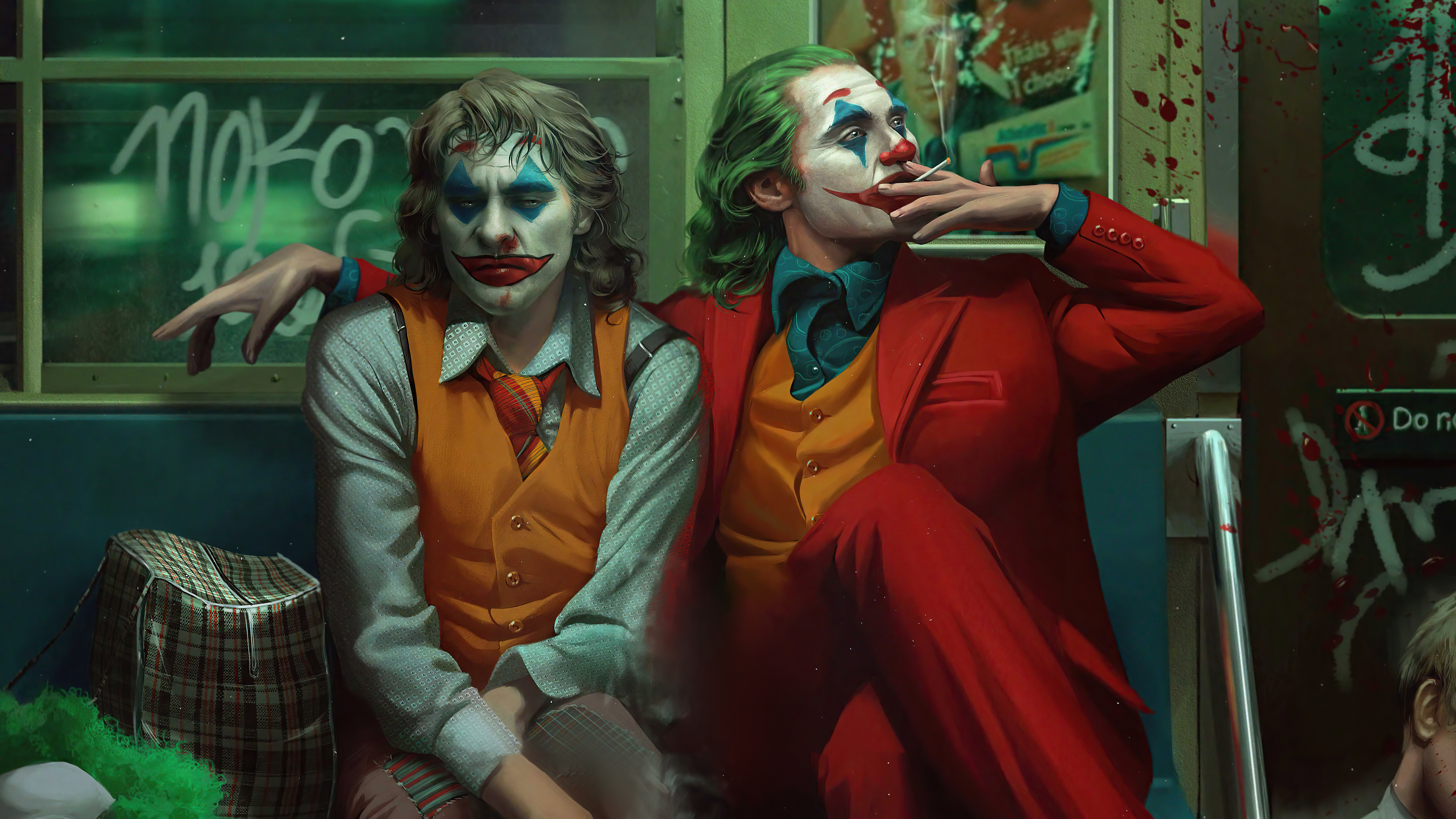 Comic Joker 4k Ultra HD Wallpaper
