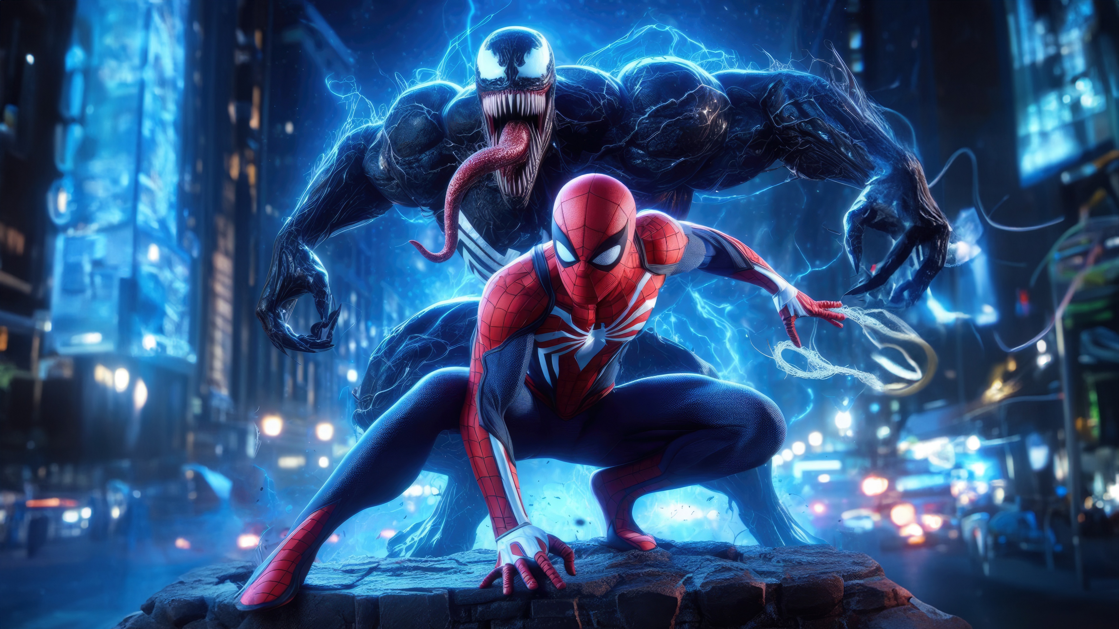 Spider Man Concept Art 5K Wallpaper