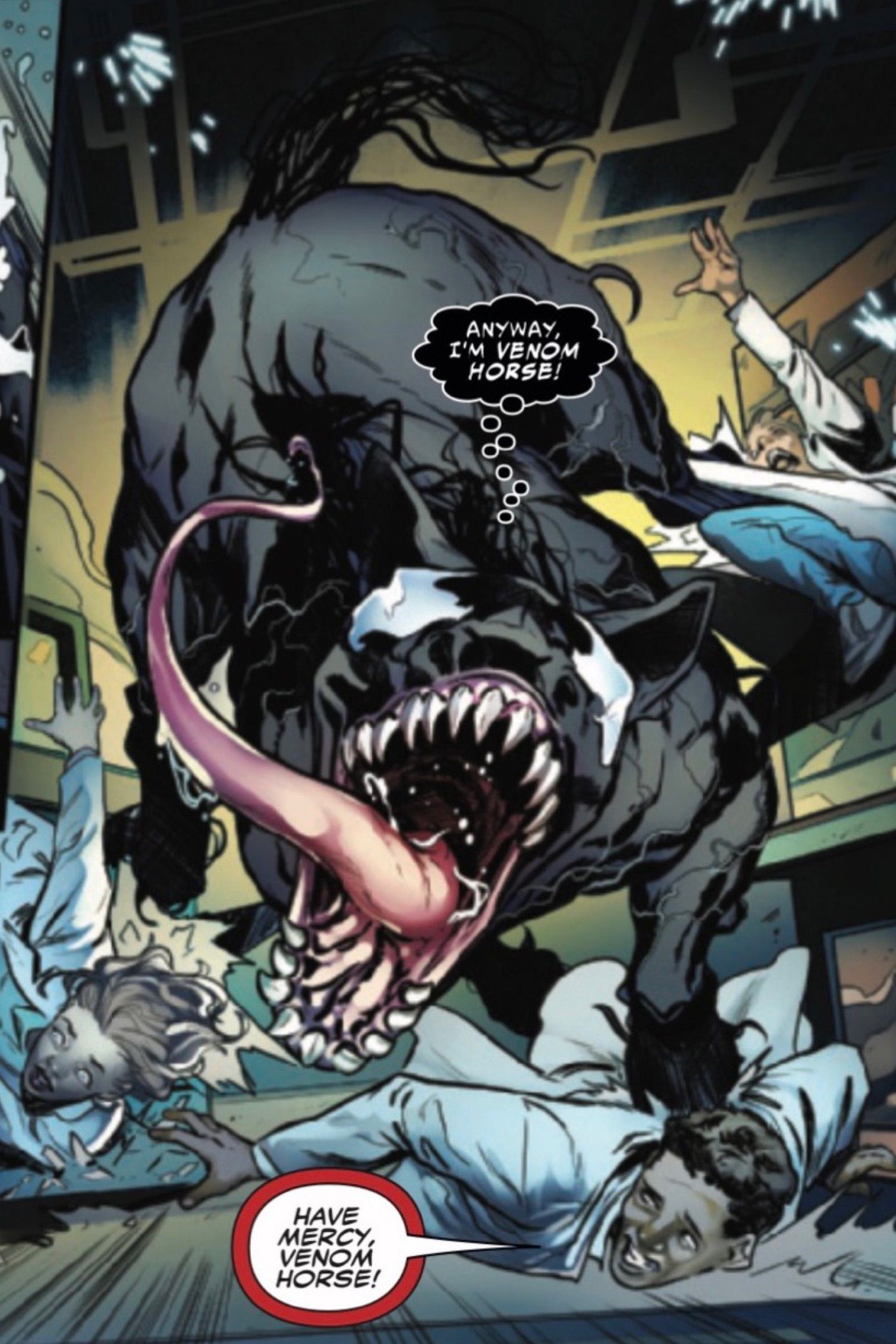 Marvel's Venom Horse Gets an Epic New