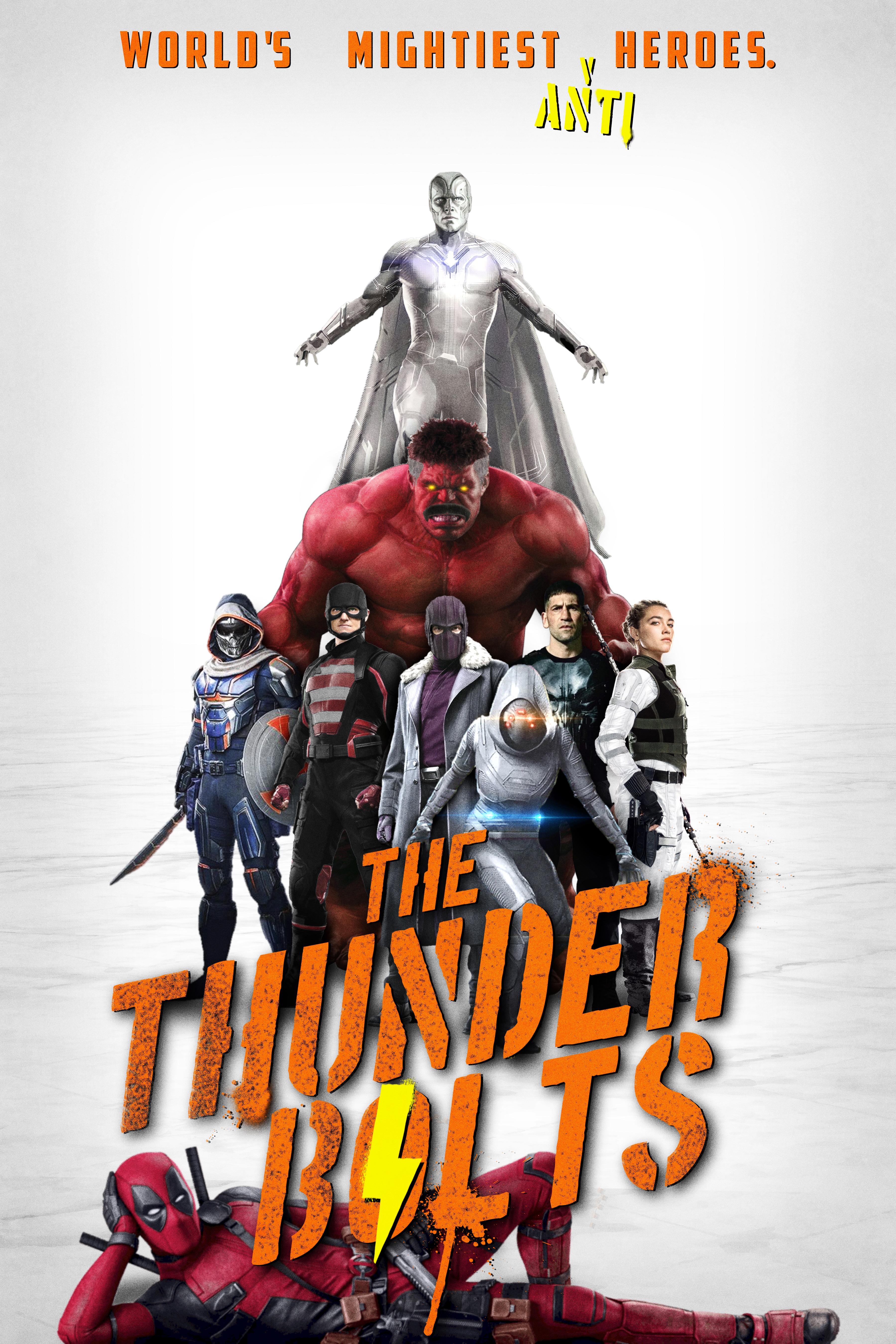 My MCU Thunderbolts fan poster