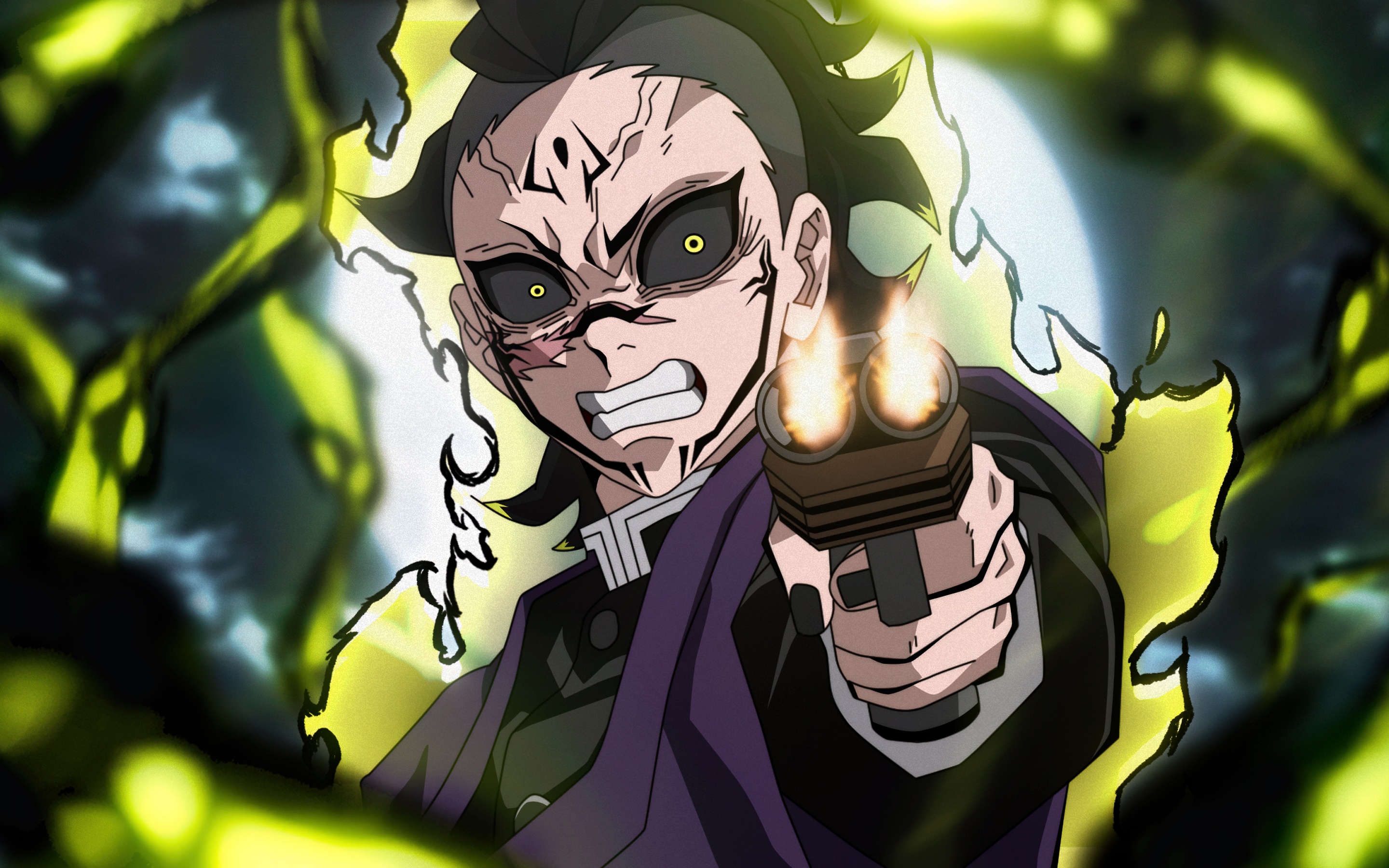 Genya Shinazugawa Wallpaper 4K, Demon