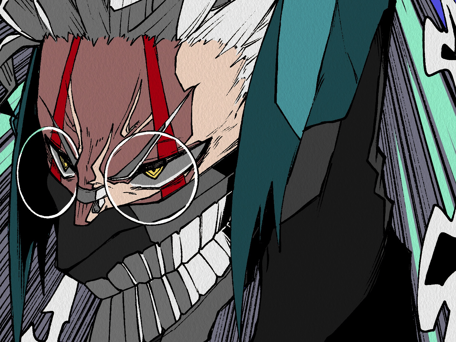 Ken Takakura Anime Dandadan HD Wallpaper