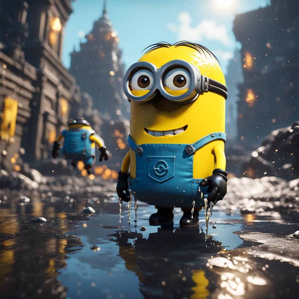 happy minion
