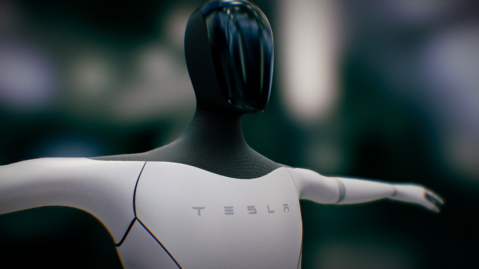 Tesla BOT Royalty Free 3D model