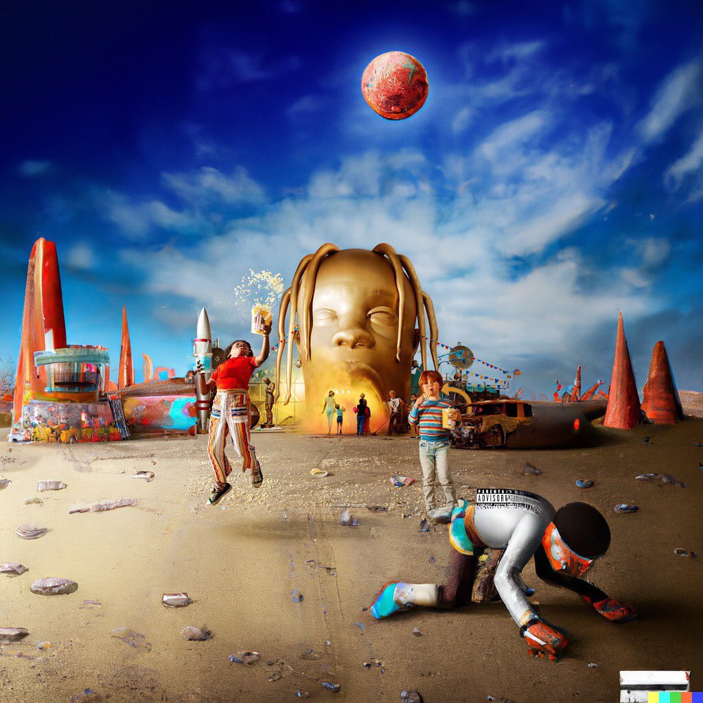 Uncropped Travis Scott Astroworld album