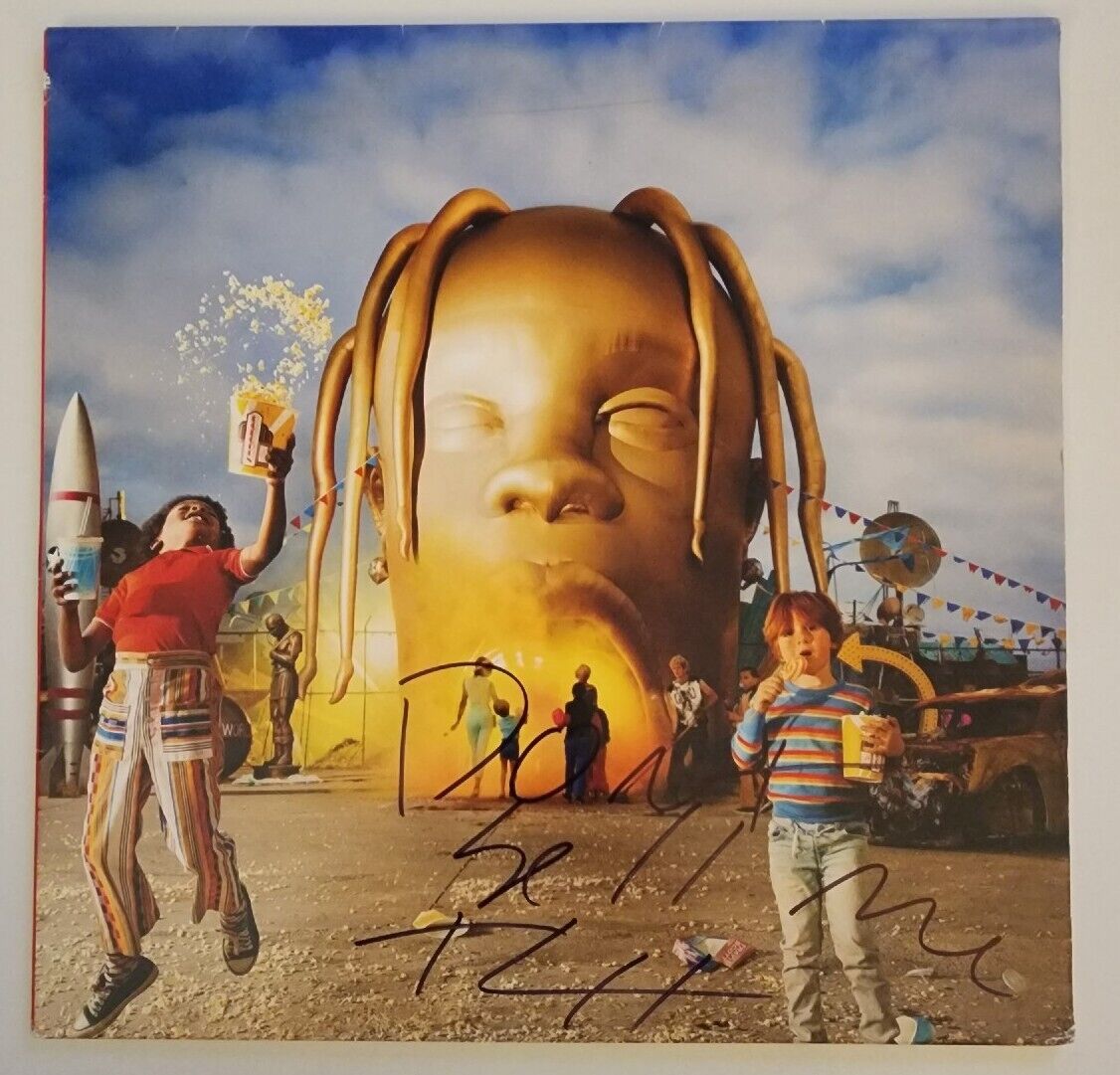 Auto Astroworld Vinyl Album Cover
