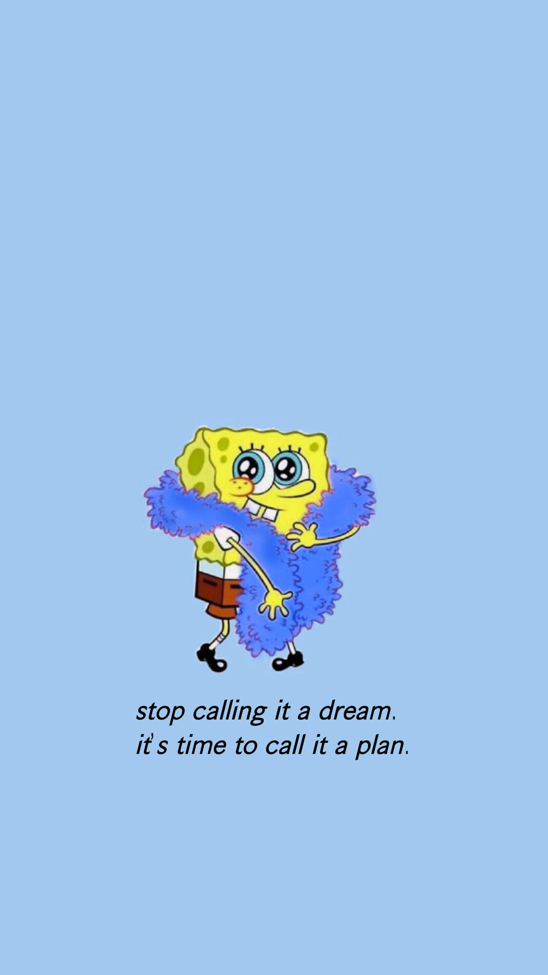 Download Cute SpongeBob Aesthetic Quote