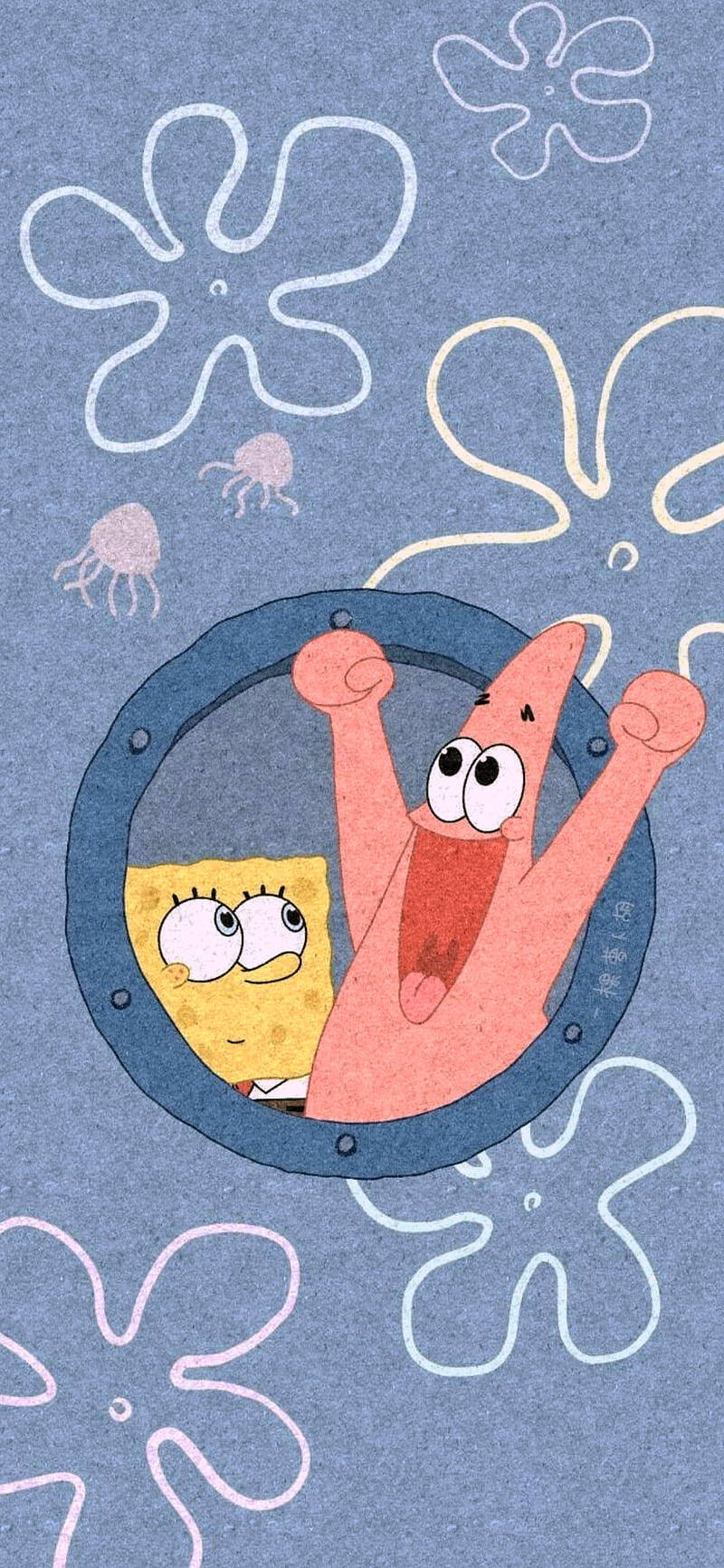Download Blue Aesthetic SpongeBob