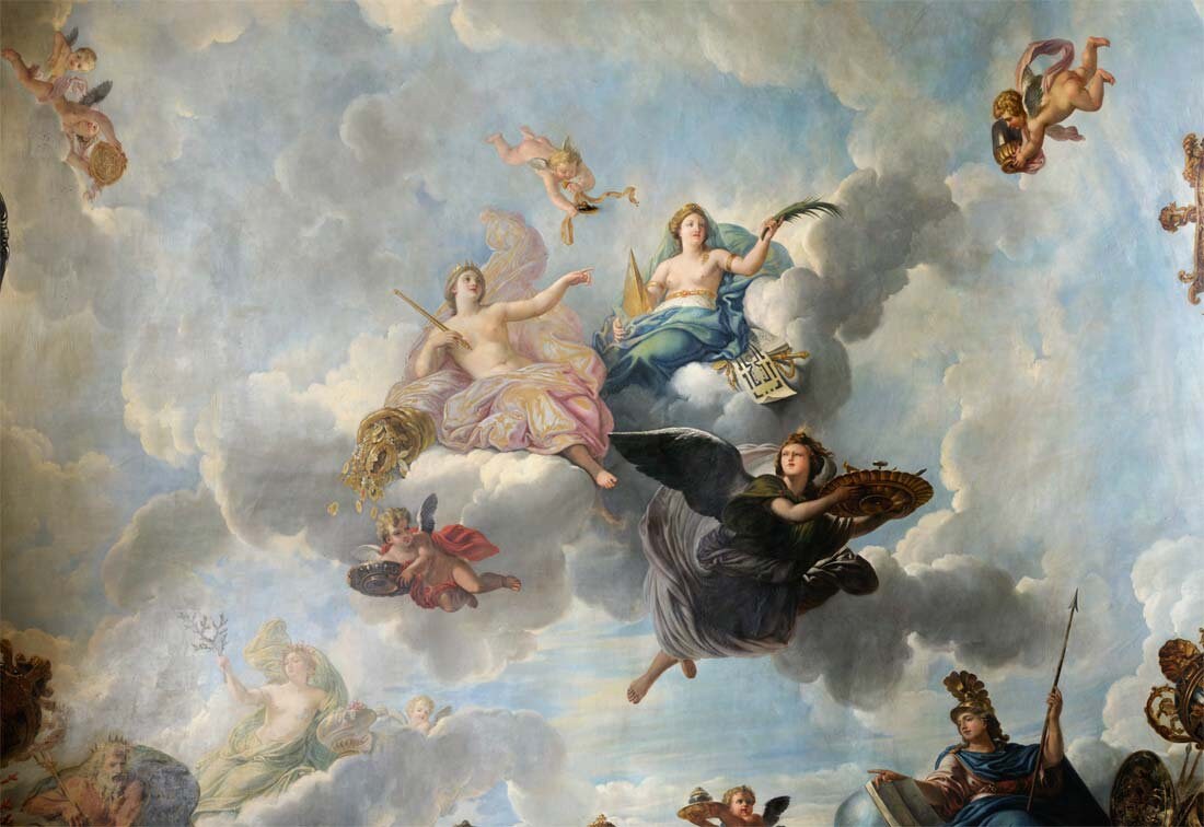 French Baroque Wallpaper Mural