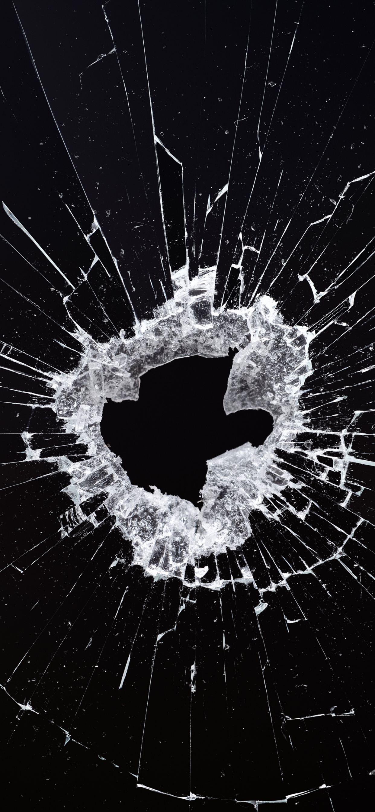 Shattered glass Wallpaper 4K, 5K, Dark