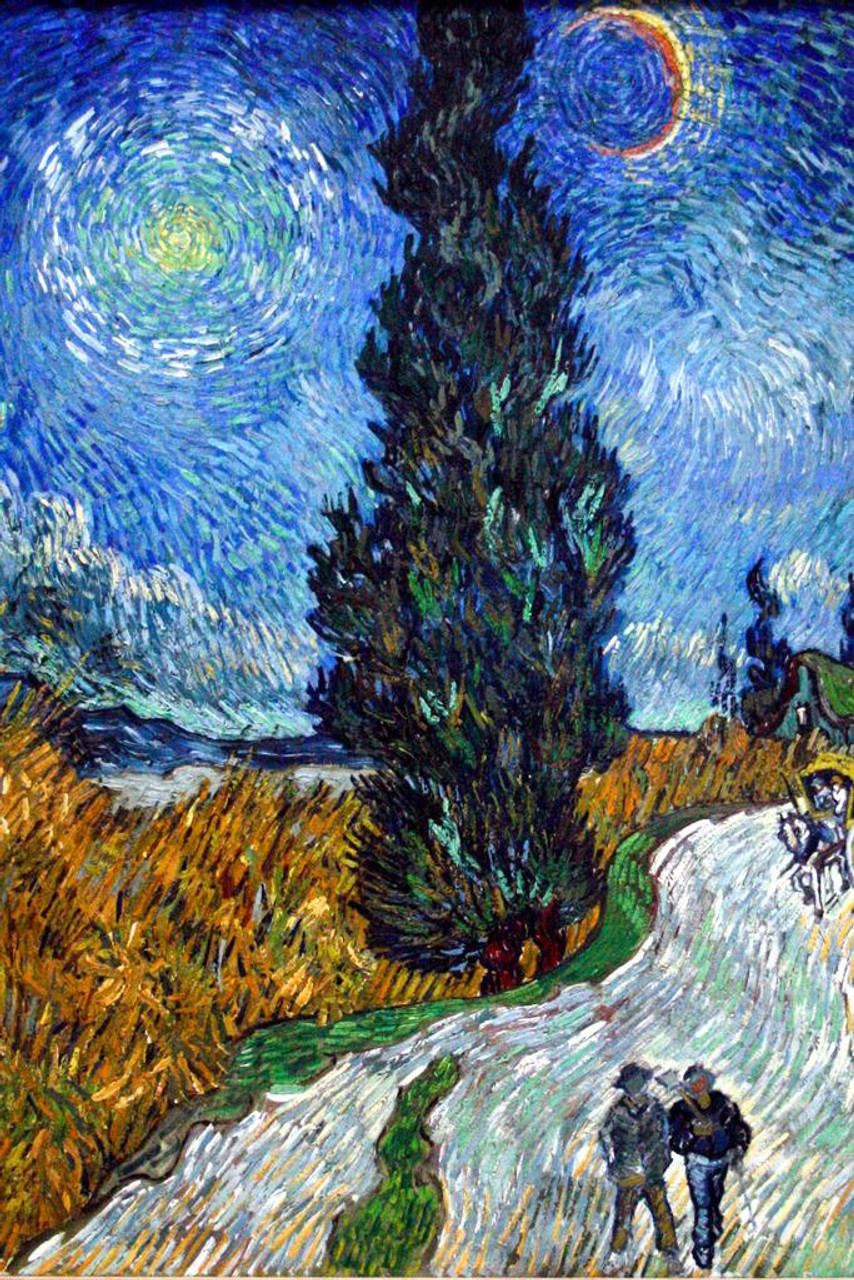 Laminated Vincent Van Gogh Country Road