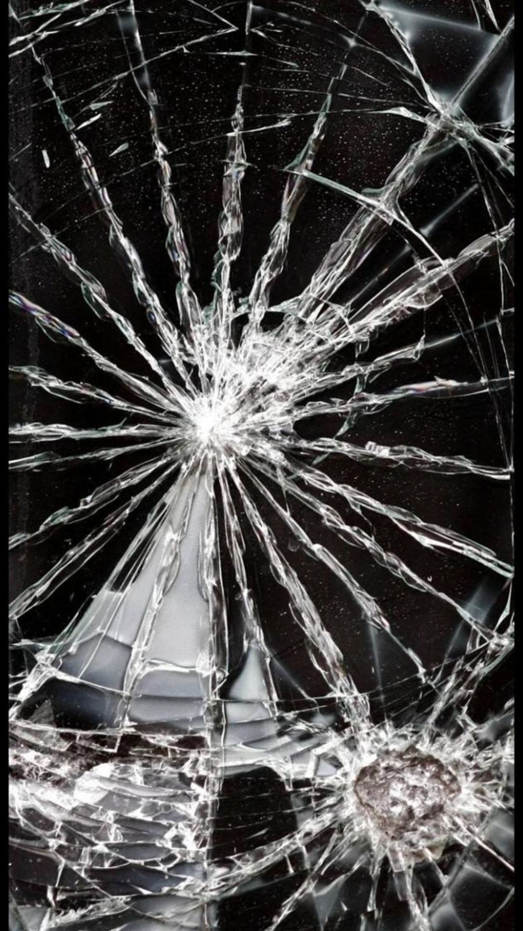 Cracked Screen Wallpaper