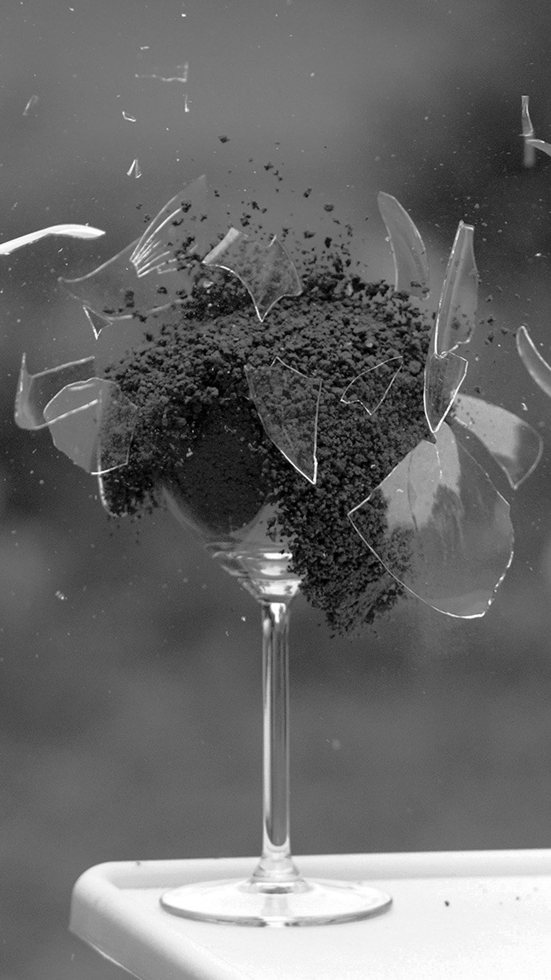 Art Dark Bw iPhone 8 Wallpaper