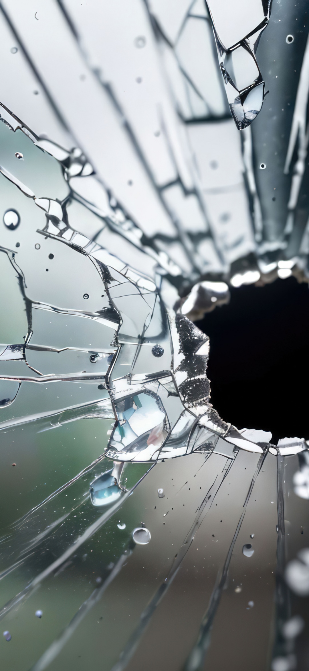 Broken Wallpaper 4K, Glass, Shattered