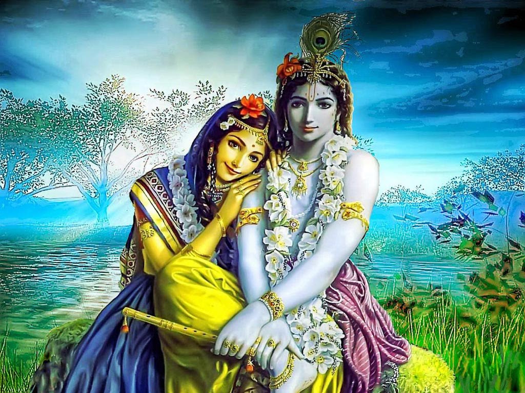 Animated Wallpaper Of Radha Krishna