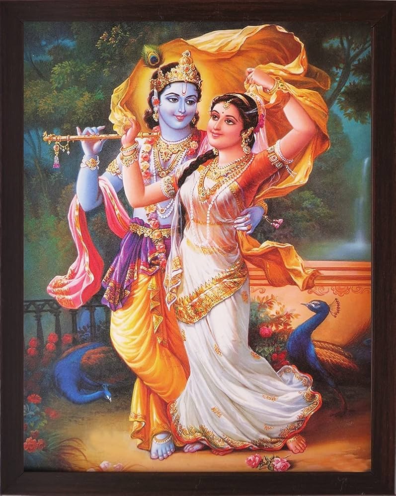Imagine Mart Hindu God Radha Krishna
