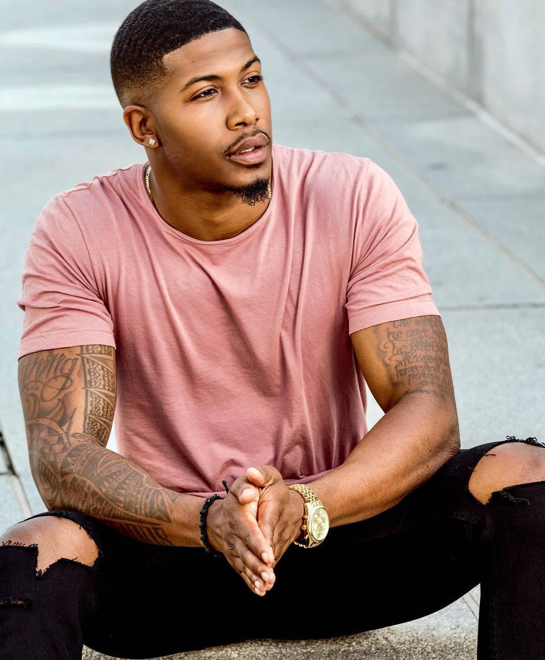 Handsome Black Man HD Wallpaper