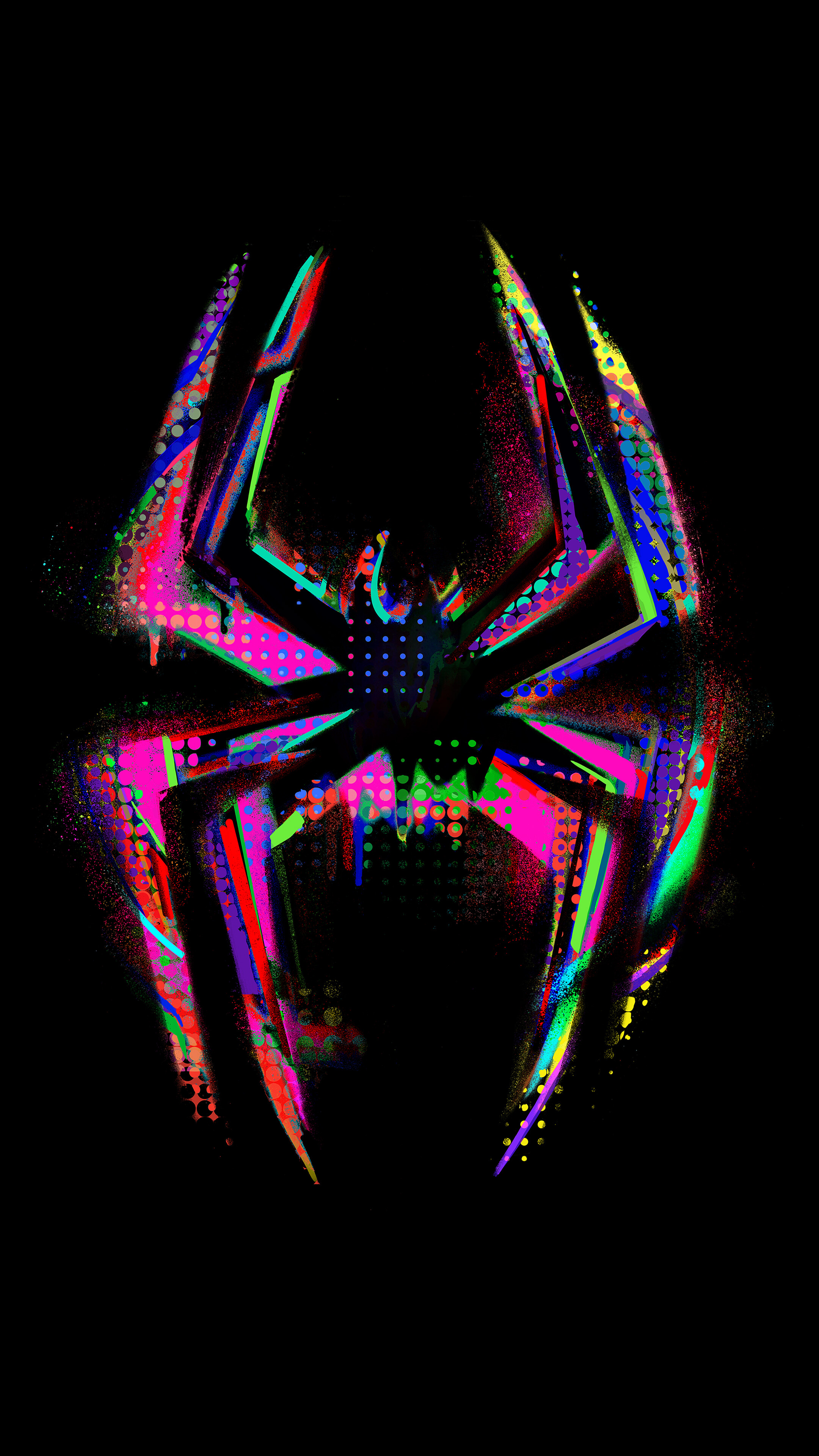 Across The Spider Verse Logo 4K