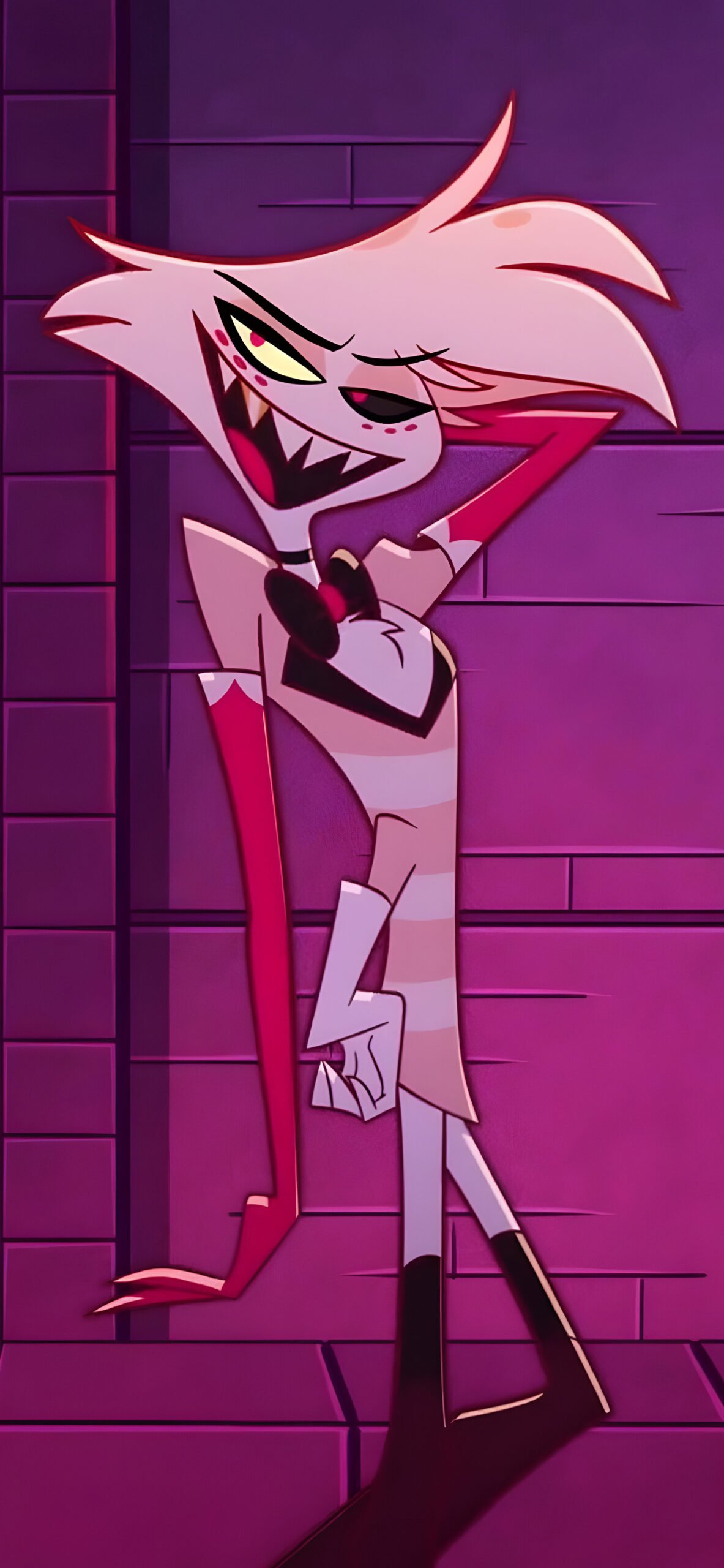 Angel Dust Hazbin Hotel Purple