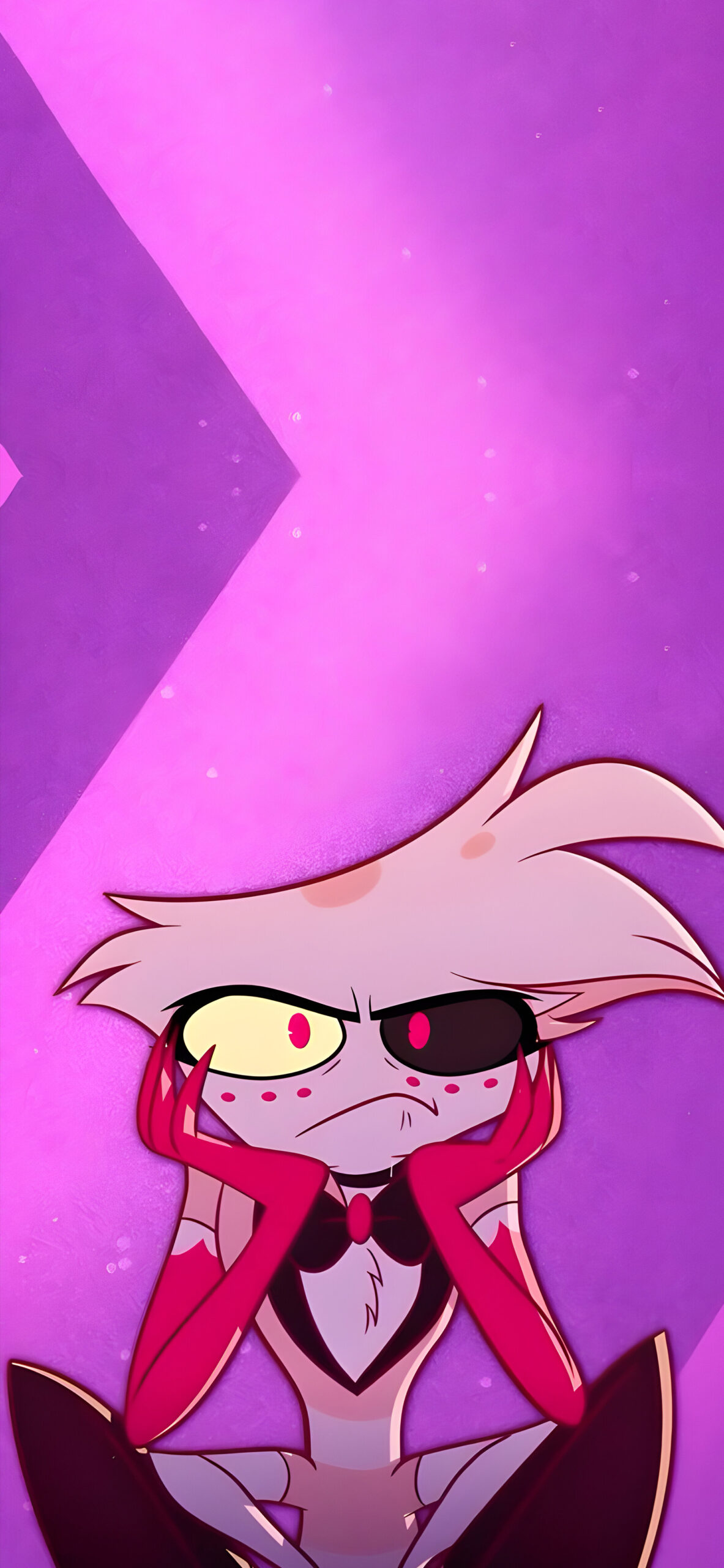 Angel Dust Hazbin Hotel Purple