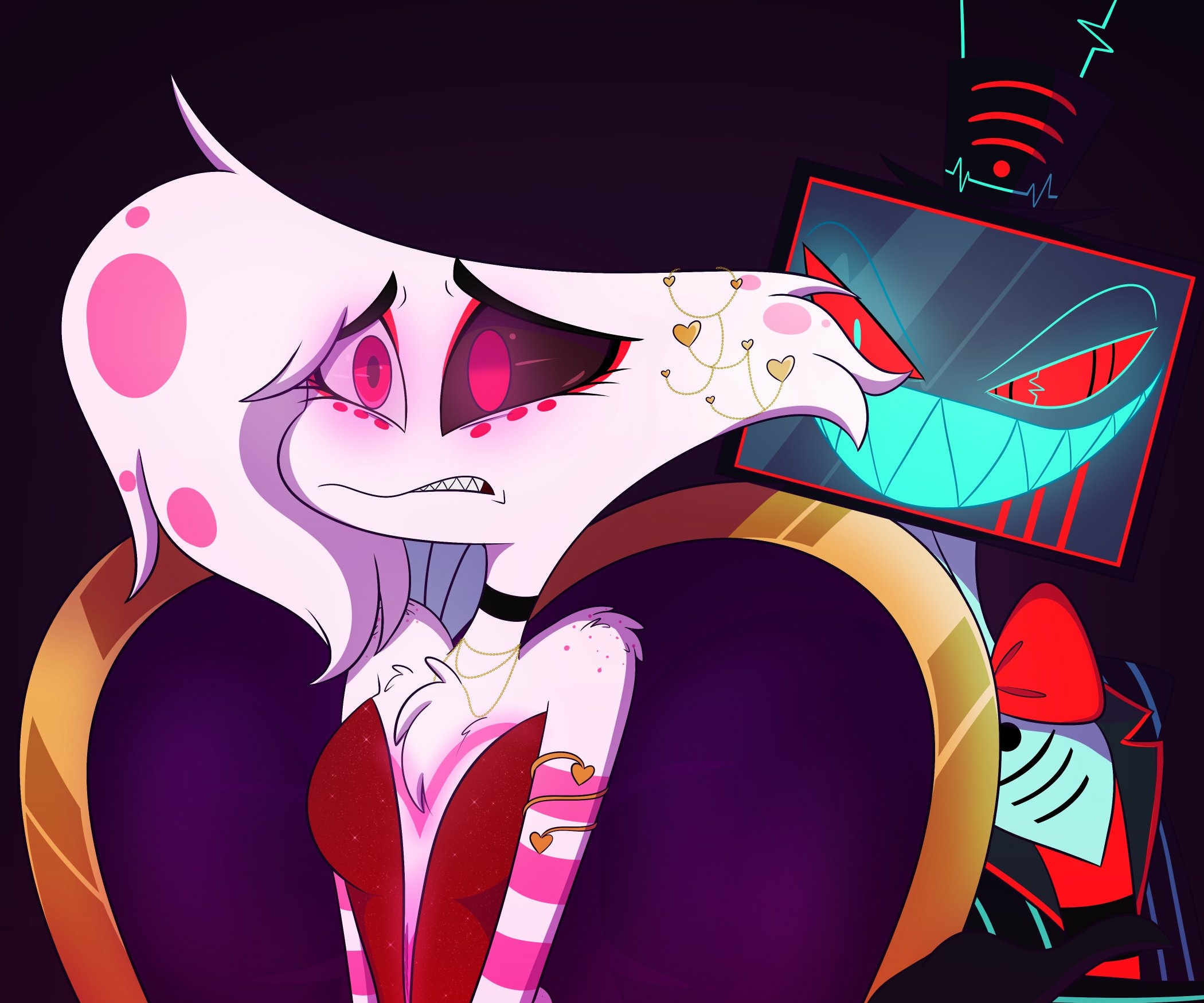 TV Show Hazbin Hotel HD Wallpaper