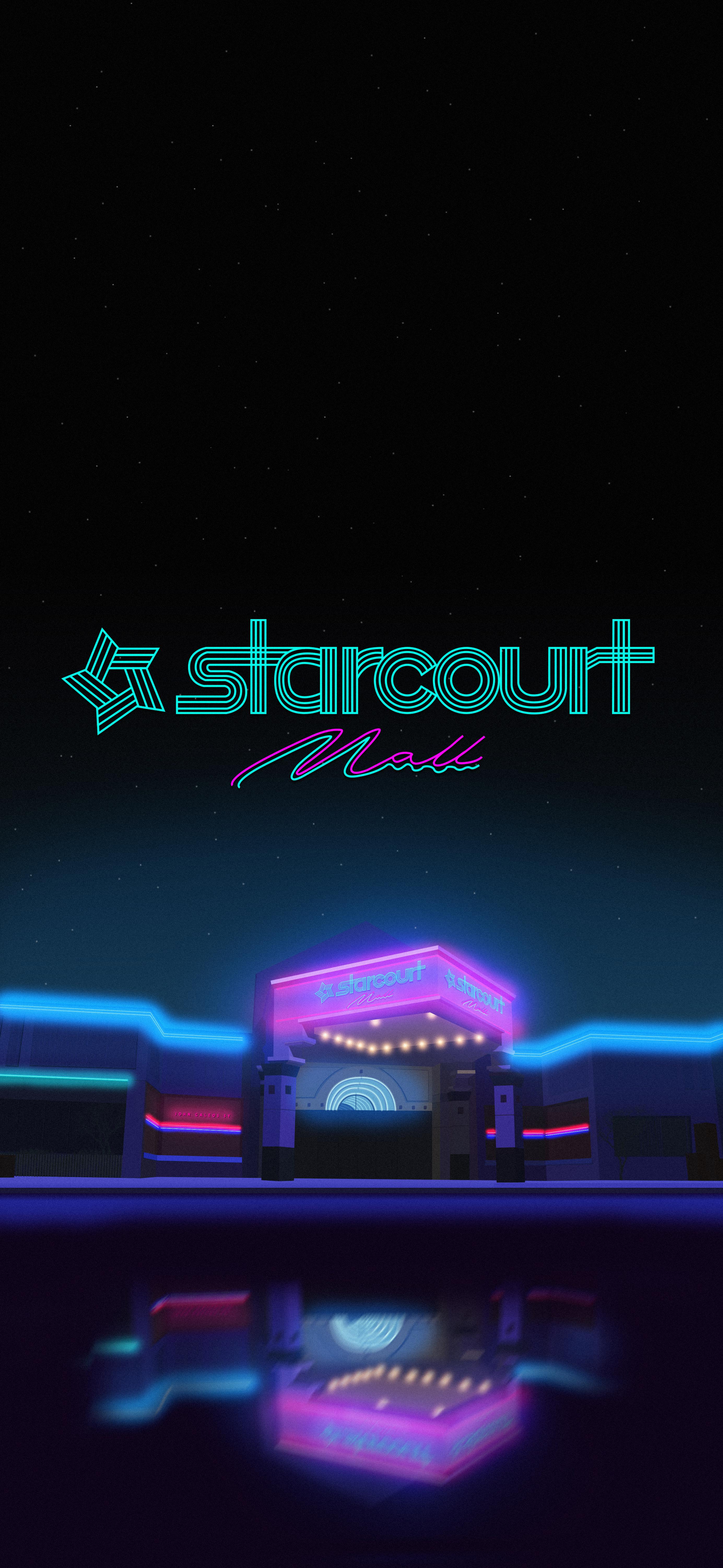 wallpaper featuring Starcourt mall